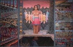 The Human Condition - Monumental Scale Oil on Canvas Painting