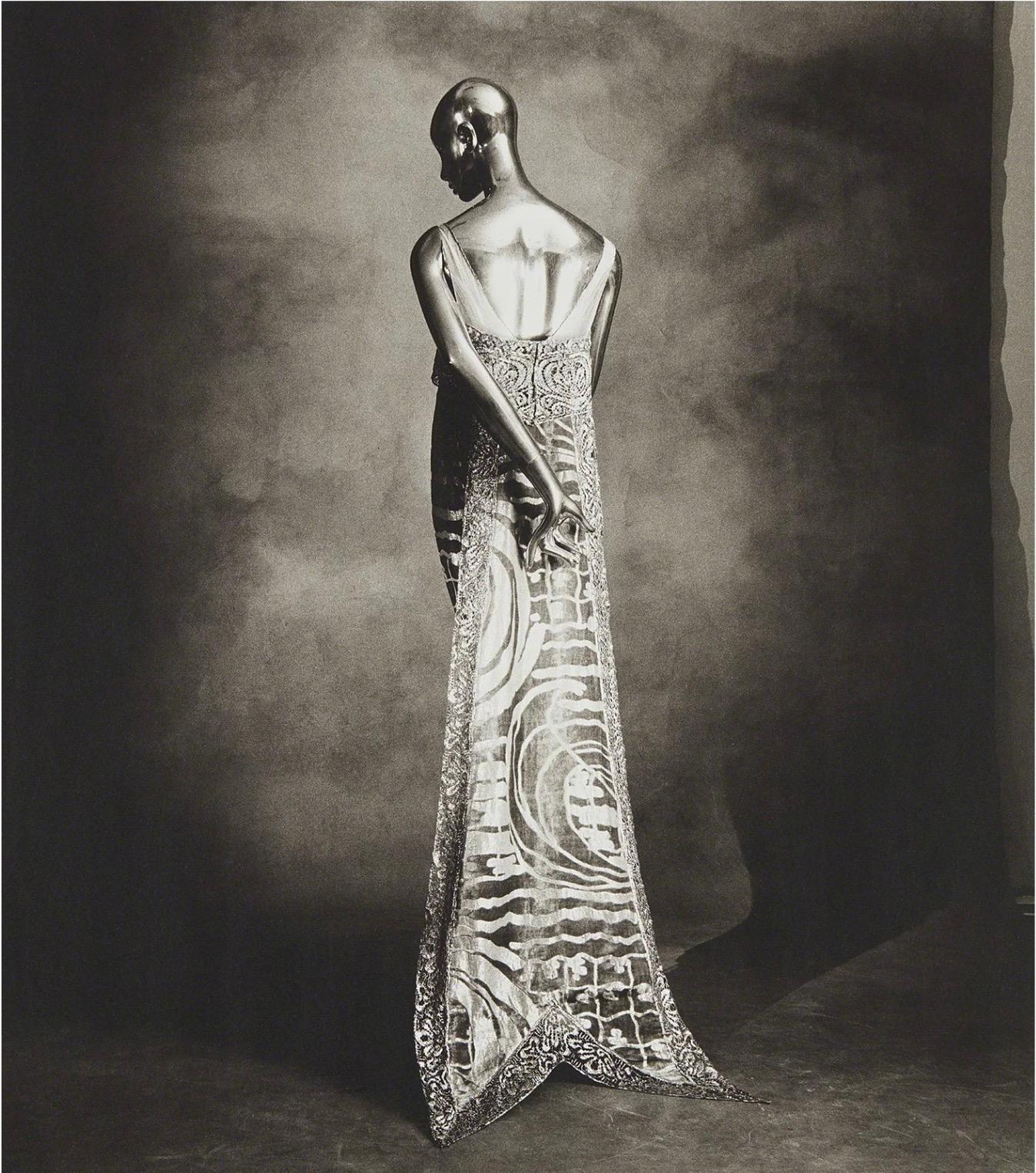 Callot Swallow-Tail Dress - Photograph by Irving Penn