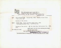 Irving Penn Leon Levinstein ICP 1978 (photo de mode d'Irving Penn)