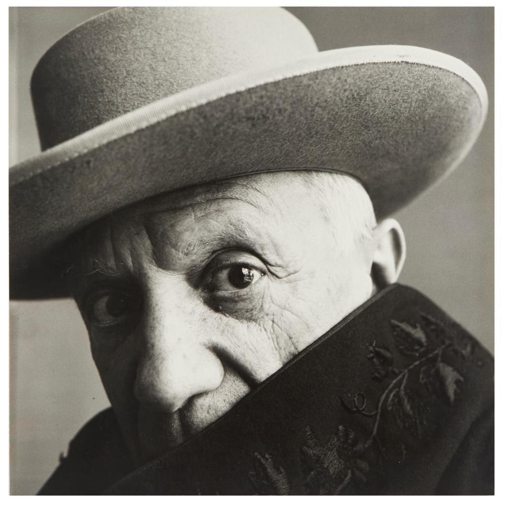 Irving Penn Portrait Photograph - Pablo Picasso at La Californie, Cannes
