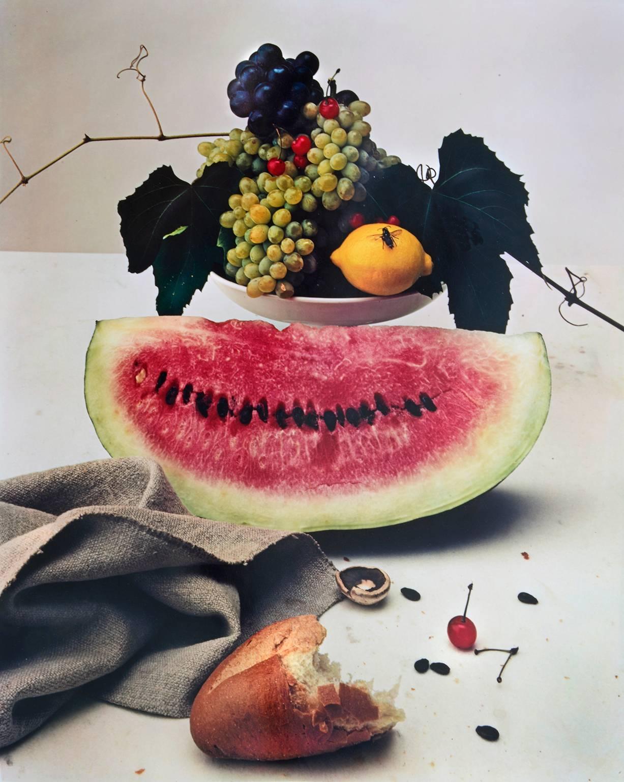 Irving Penn Color Photograph – Stillleben mit Wassermelonen, NY 