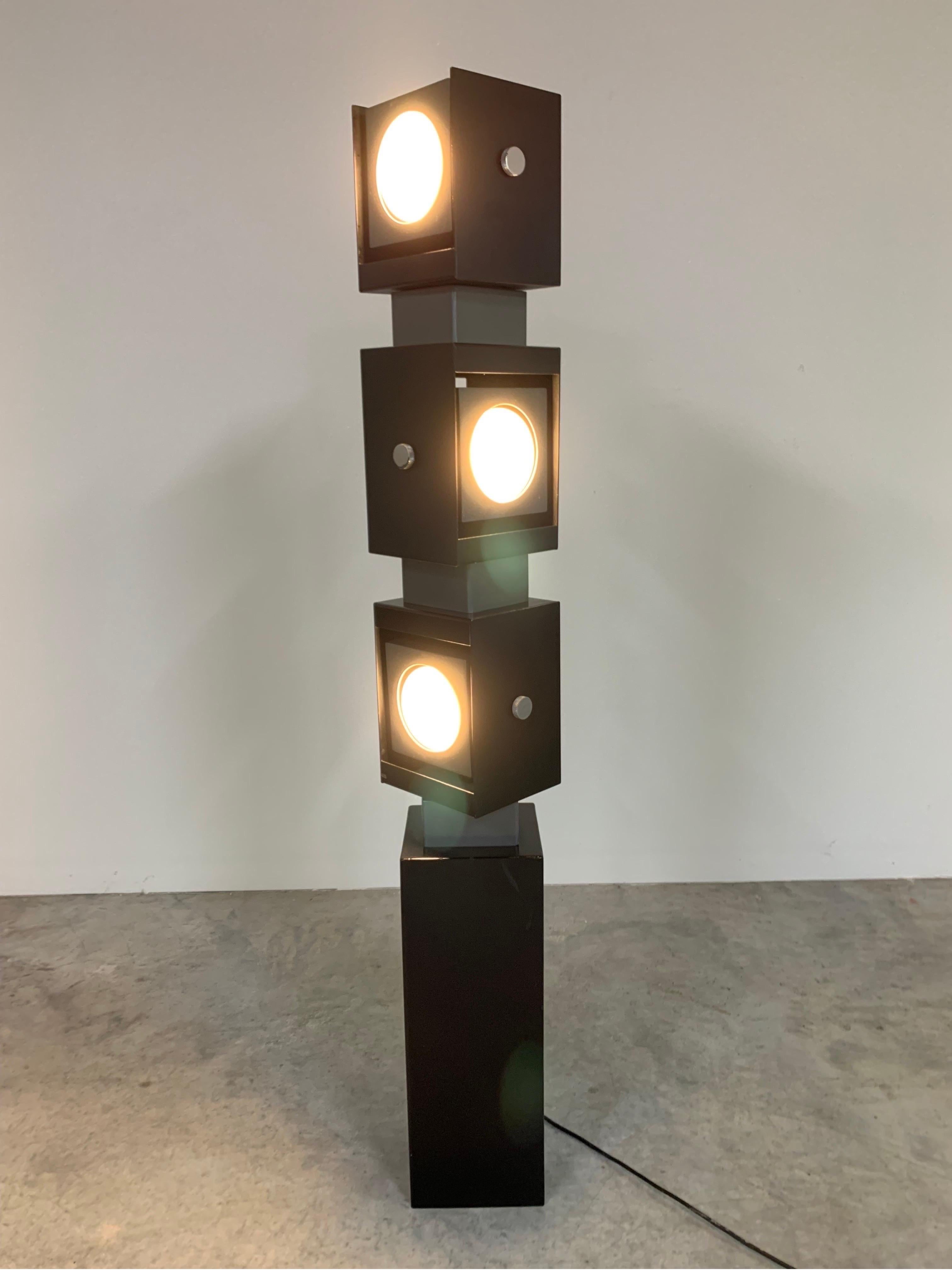 Italian Irving Richards For Arteluce Adjustable Swivel Floor Lamp, Italy