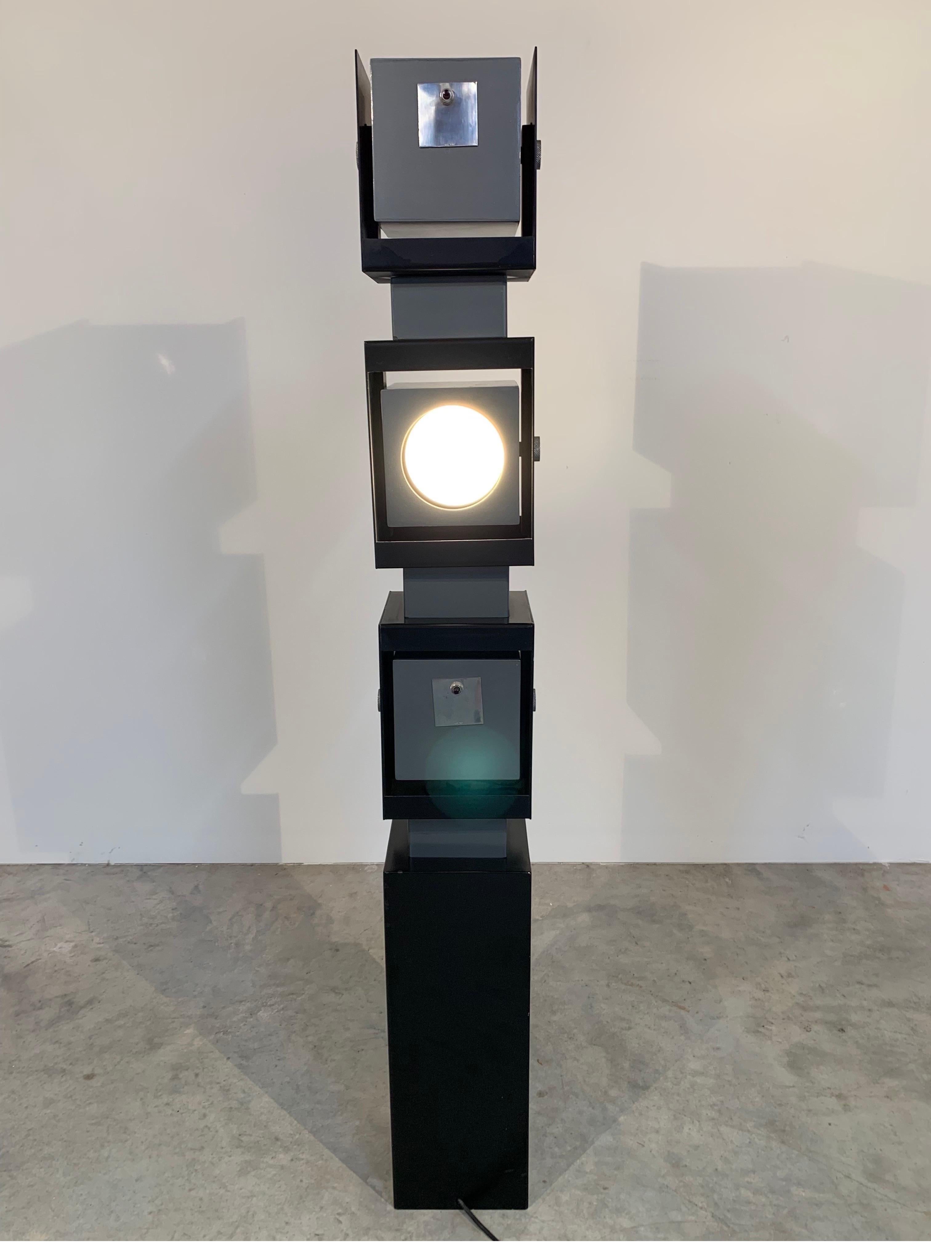 Irving Richards For Arteluce Adjustable Swivel Floor Lamp, Italy 1