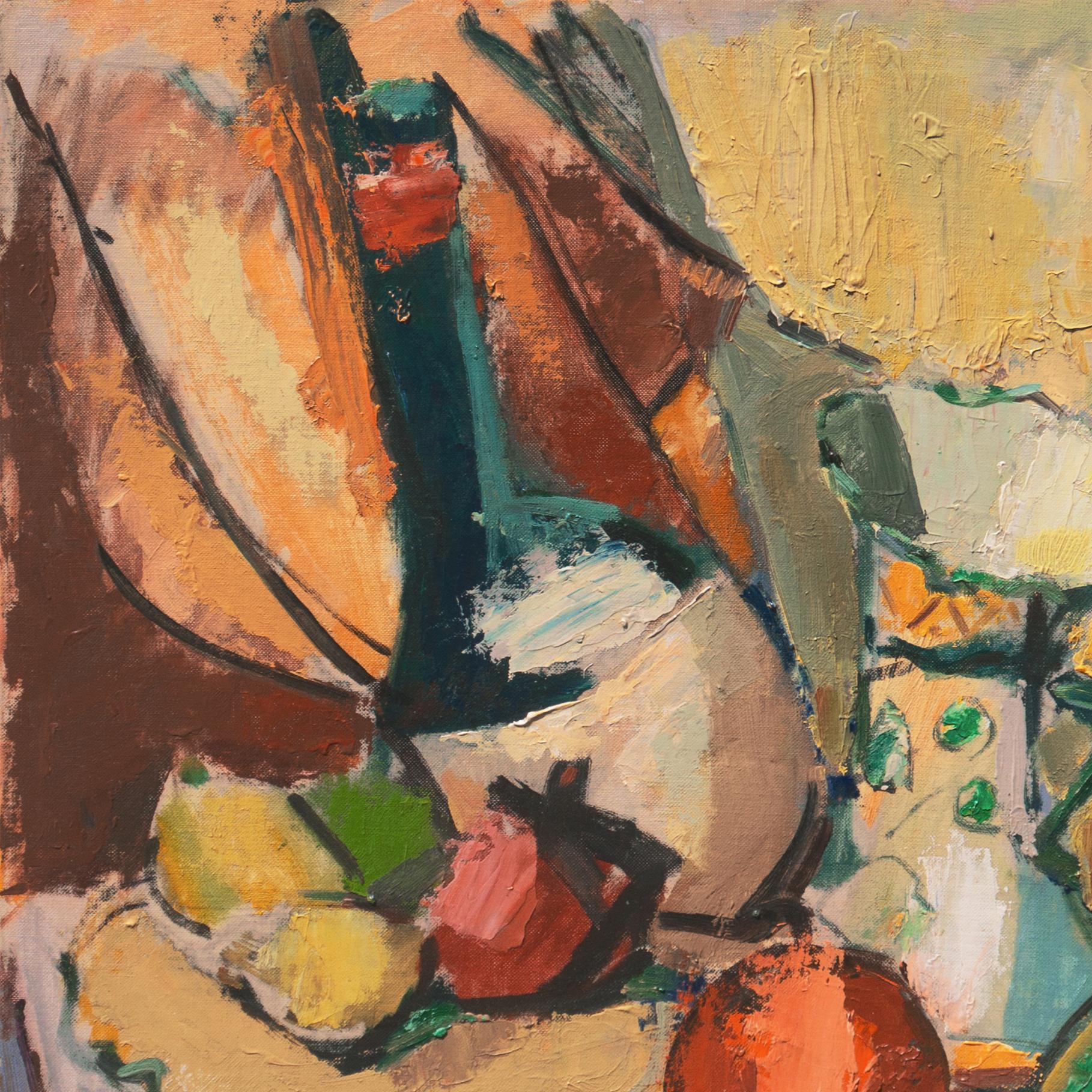 Signiert unten links, 'Irv Smith'.  für Irving T. Smith, (Amerikaner, 20. Jahrhundert) und gemalt um 1965.

Irving Smith war ein amerikanischer Maler der Moderne, der in den späten 1960er Jahren in Galerien in Florida ausstellte, unter anderem in