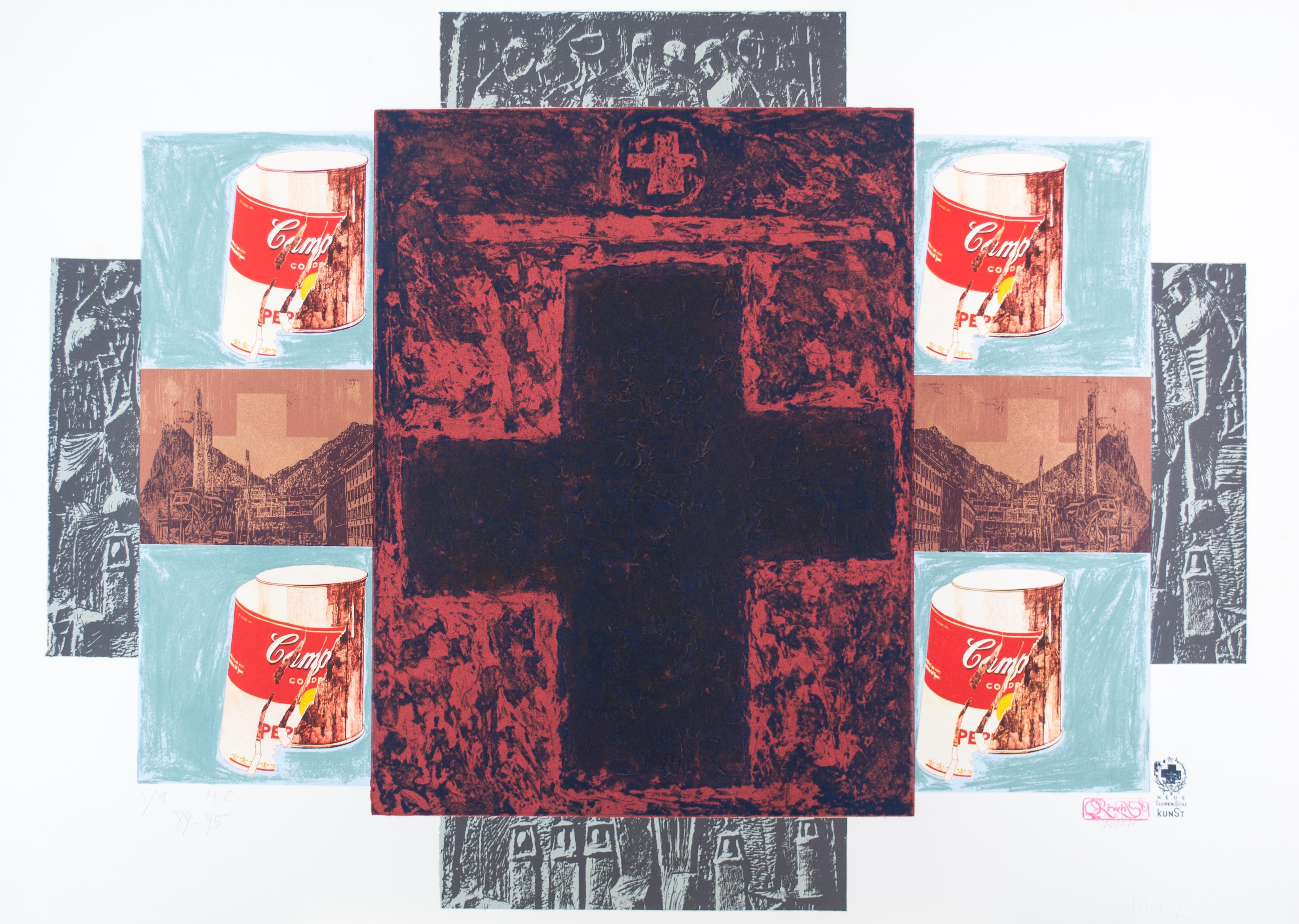 Toronto Portfolio “Hommage to Warhol” - Mixed Media Art by Irwin