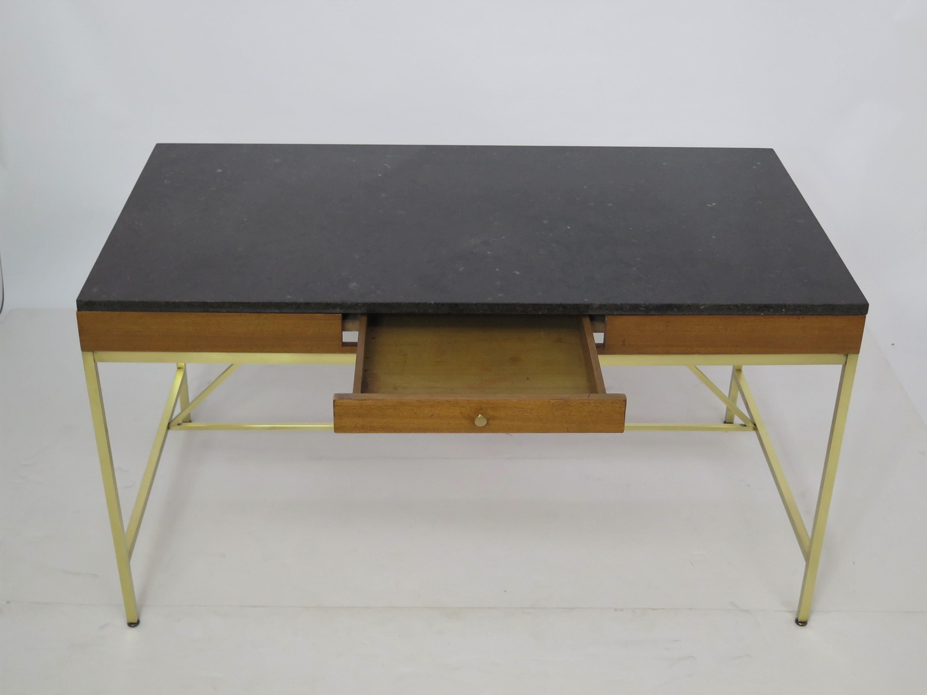Mid-Century Modern Table Desk, The Irwin Collection for Calvin Furniture by Paul McCobb
