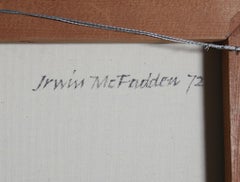 Variants, Abstract Geometric Acrylic Painting by Irwin McFadden