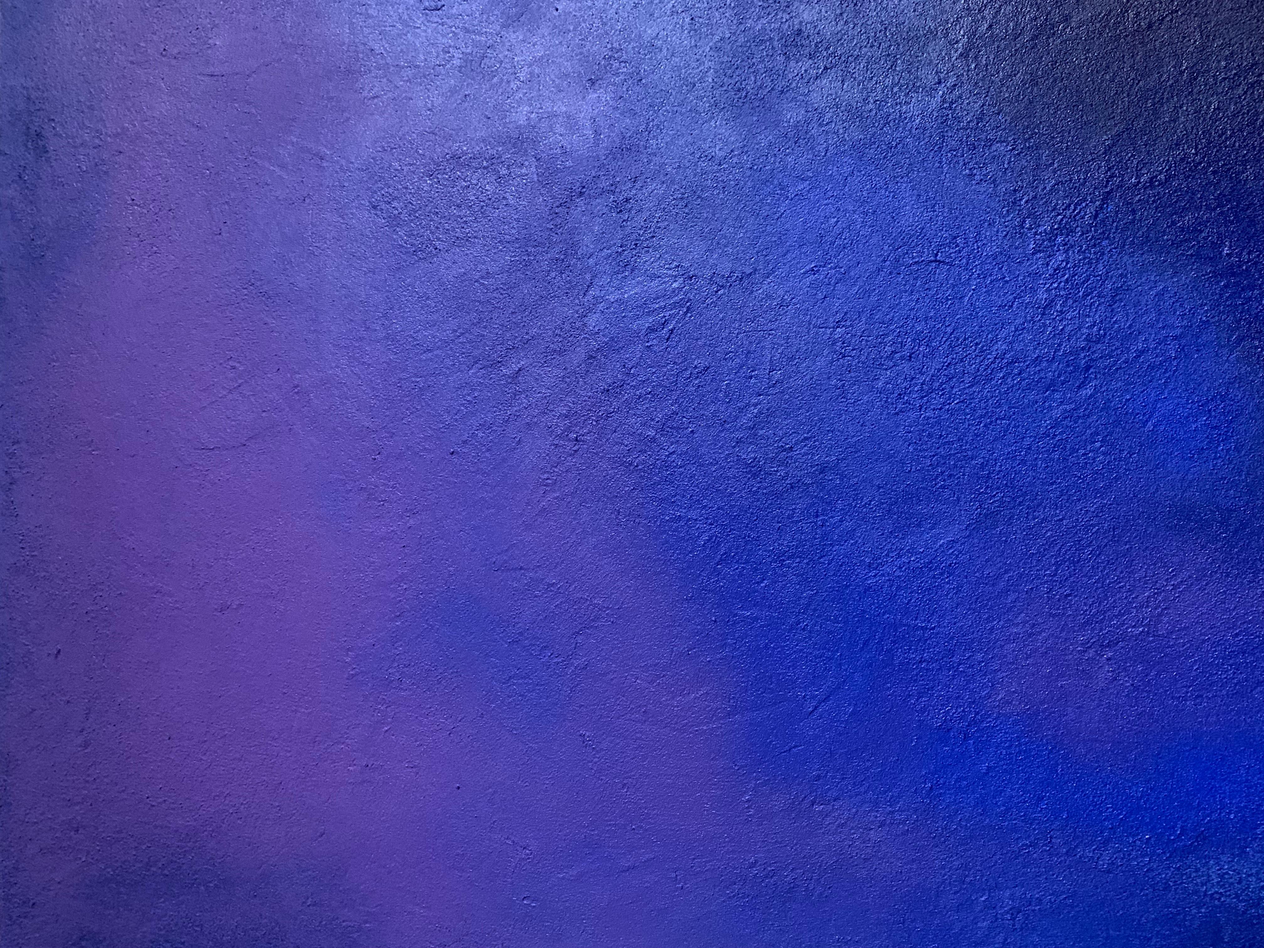 Blue and Violet Sand Effect Abstract Textured Painting 12