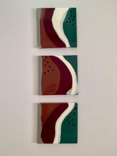 Triptych (set of 3 ) CHOCOLATE TREE