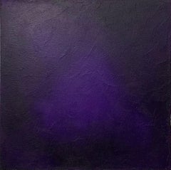 Violet Purple 1.0 Sand Effect Abstract Textured Painting