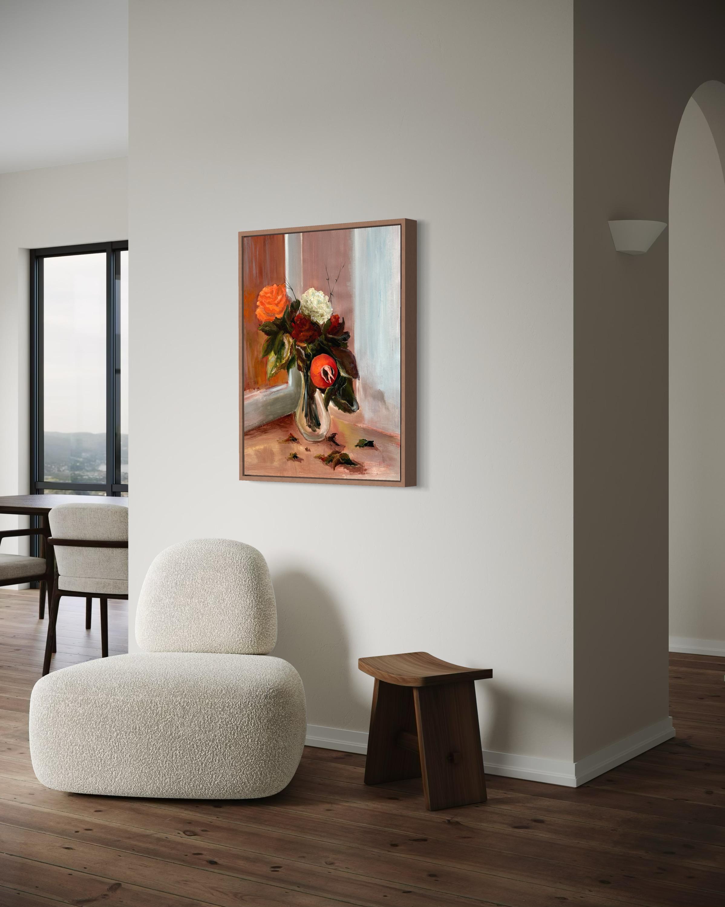 This still life is autumn’s farewell gift: a touch of romance, a pinch of melancholy, and a whole lot of coziness. It’s not just a decoration—it creates an atmosphere that inspires warm thoughts and reflections.
Want to keep autumn’s warm in your