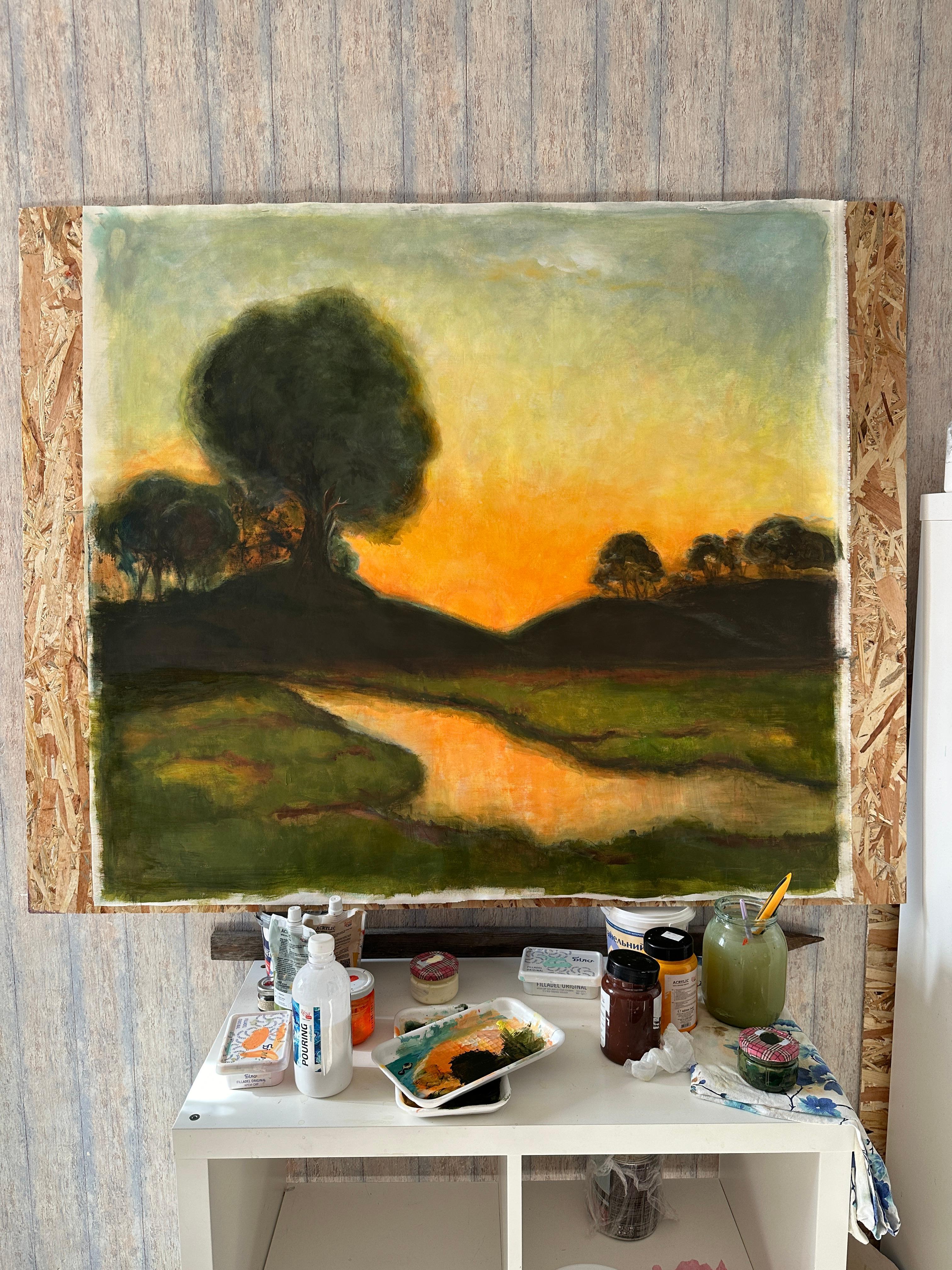Inizia a brillare 2 - Painting di Iryna Bondar