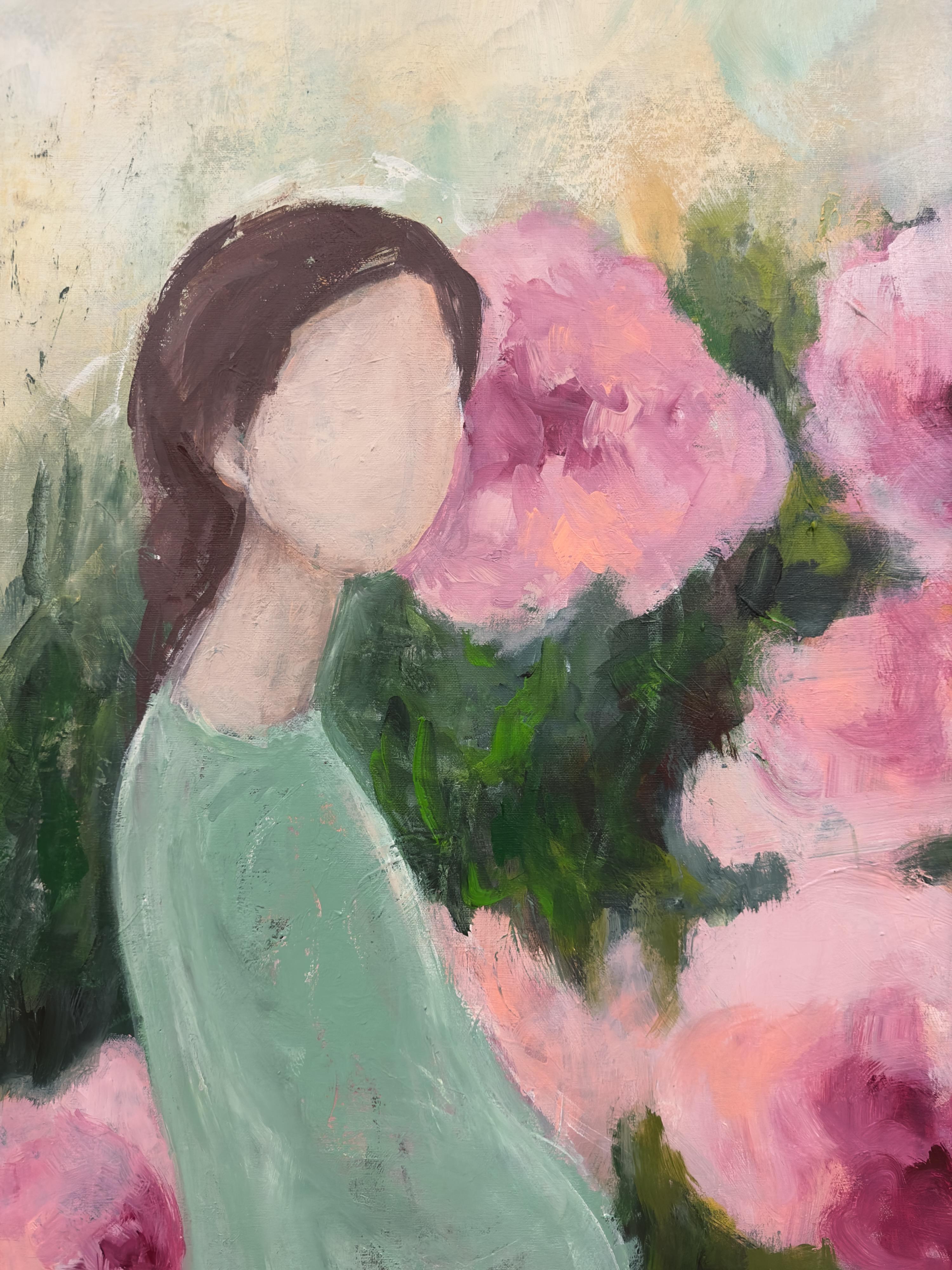 Beginning to shine 2 - Impressionist Painting by Iryna Bondar