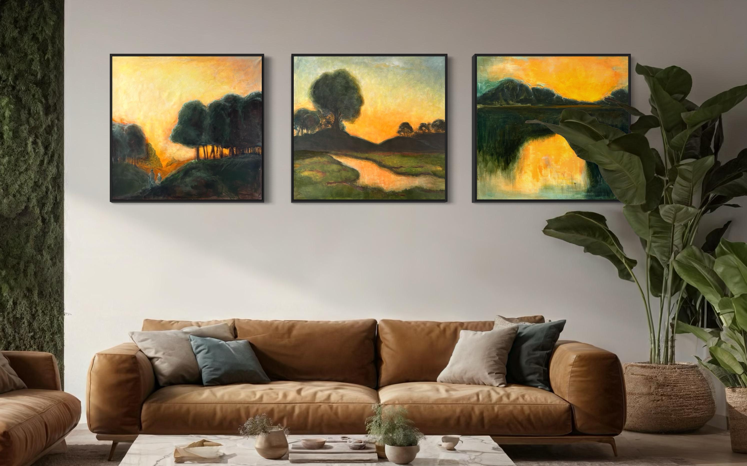 Inizia a brillare 3 - Painting Astratto di Iryna Bondar