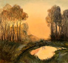 Commençant à briller 5 . Paysage . Peinture originale