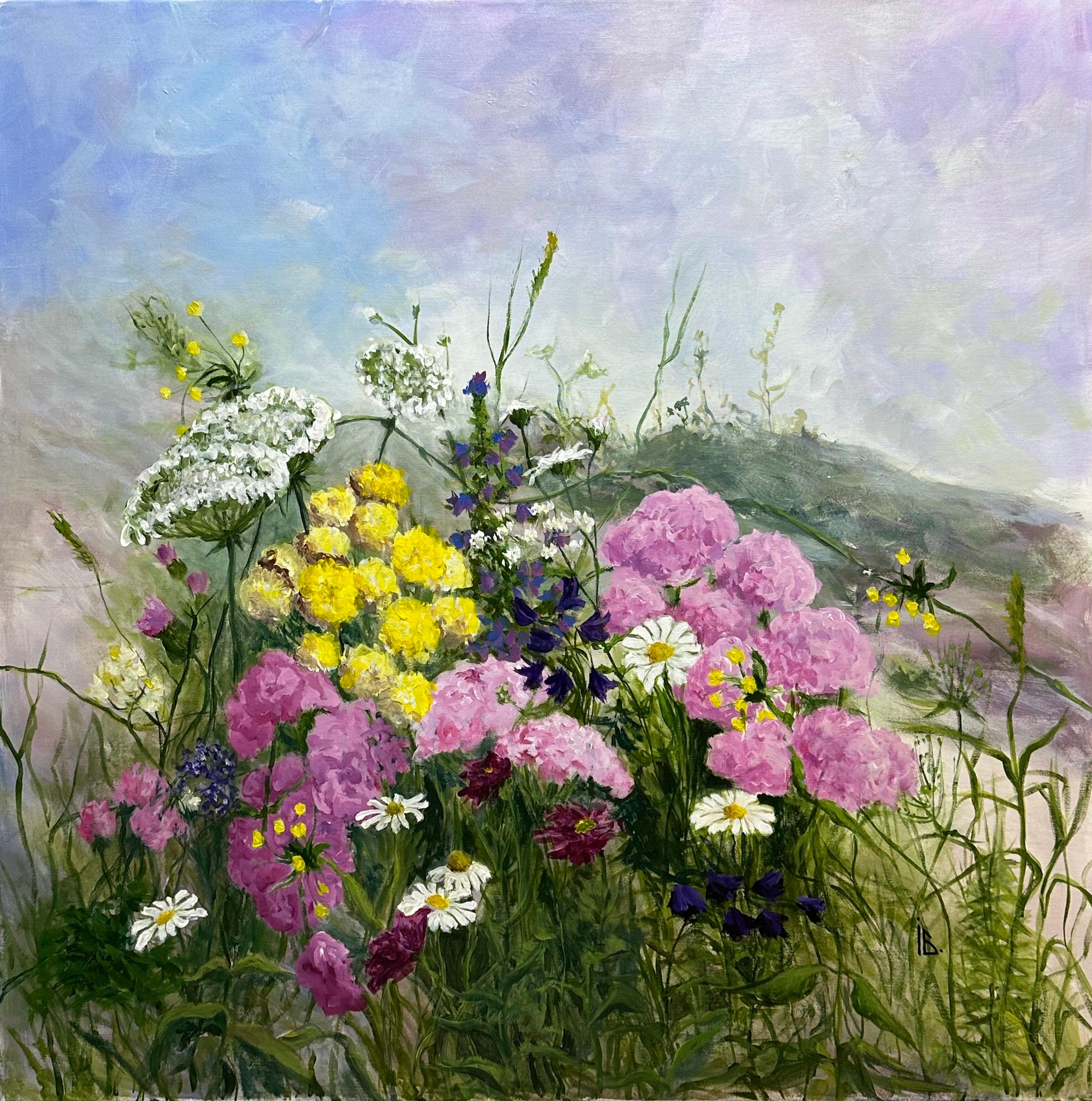 Iryna Bondar Landscape Painting - Blooming Eire