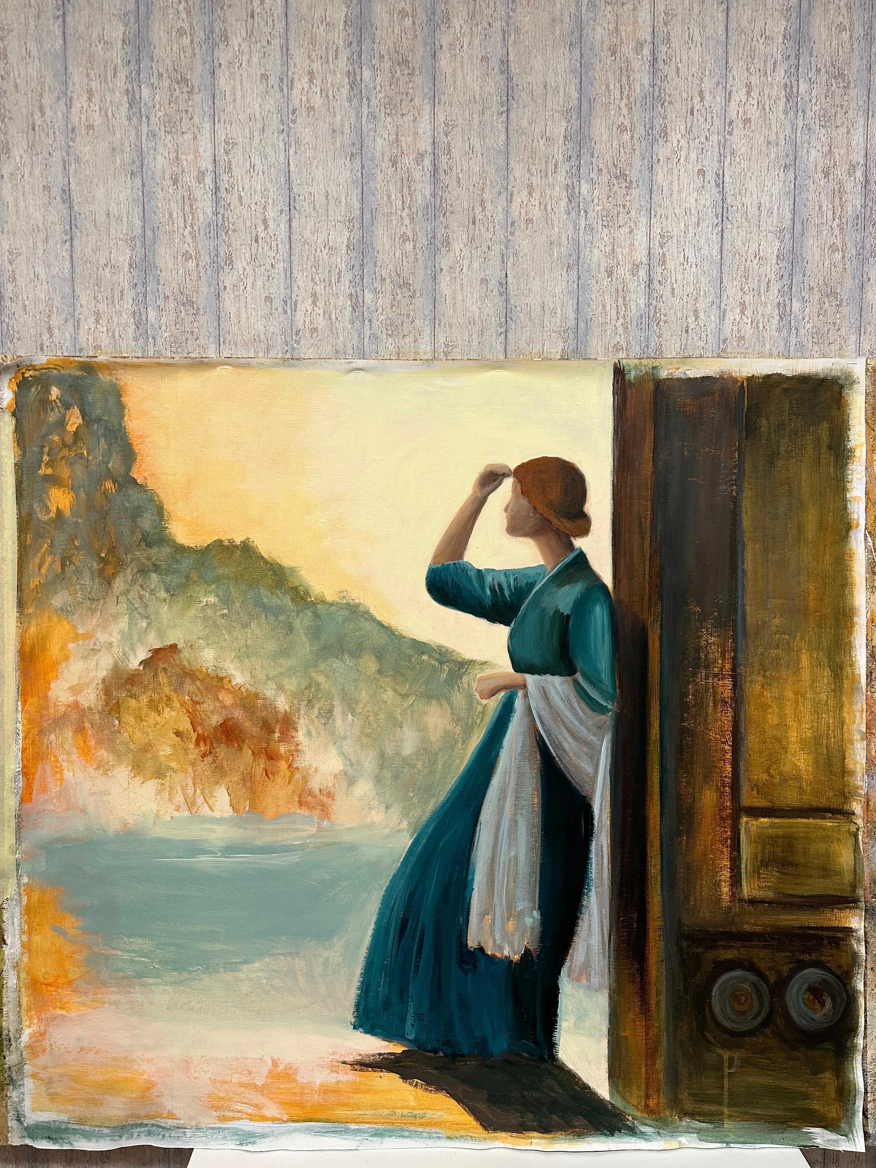 Espera interminable. Pintura original - Painting de Iryna Bondar