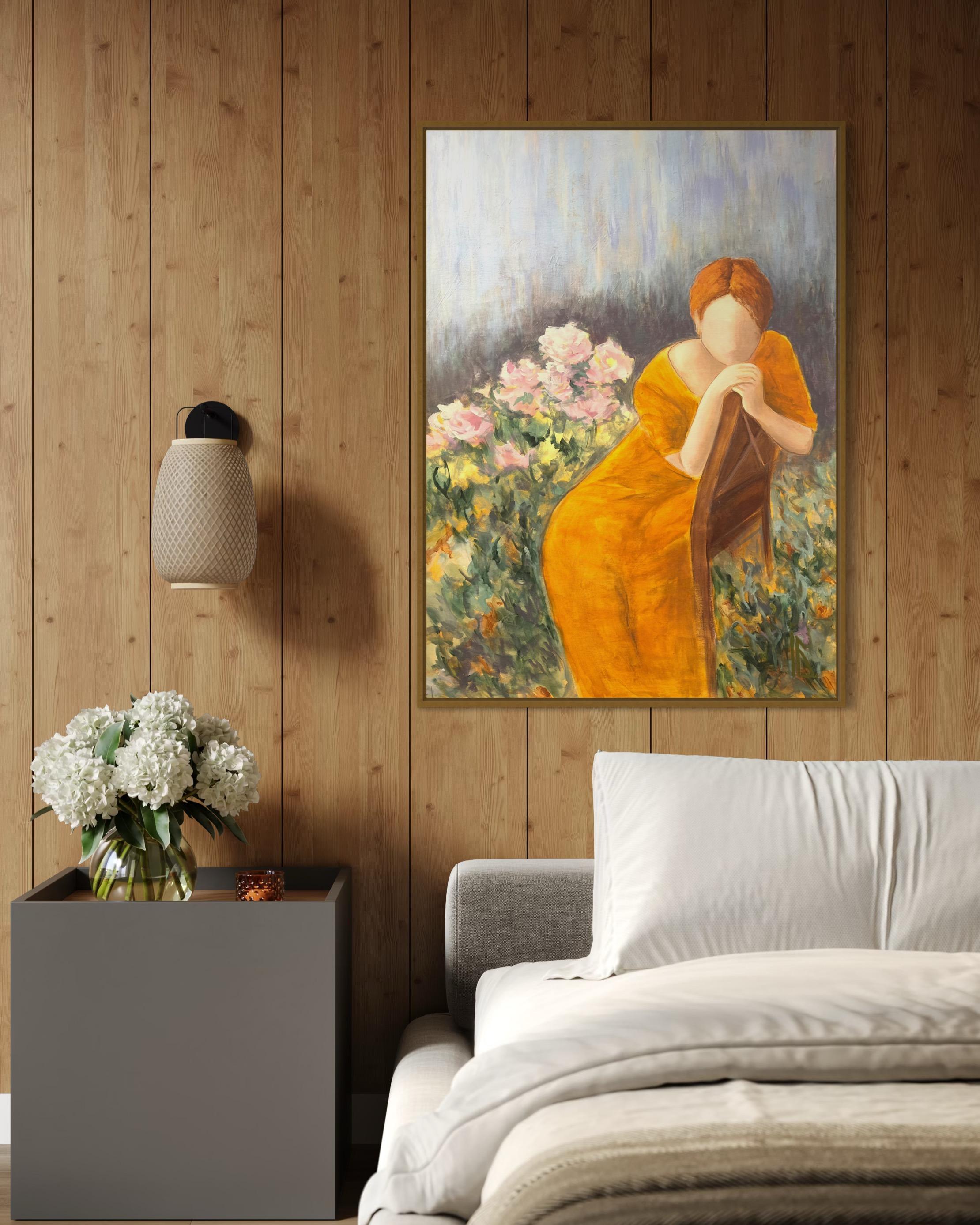 Ihre eigene Unterstützung – Painting von Iryna Bondar