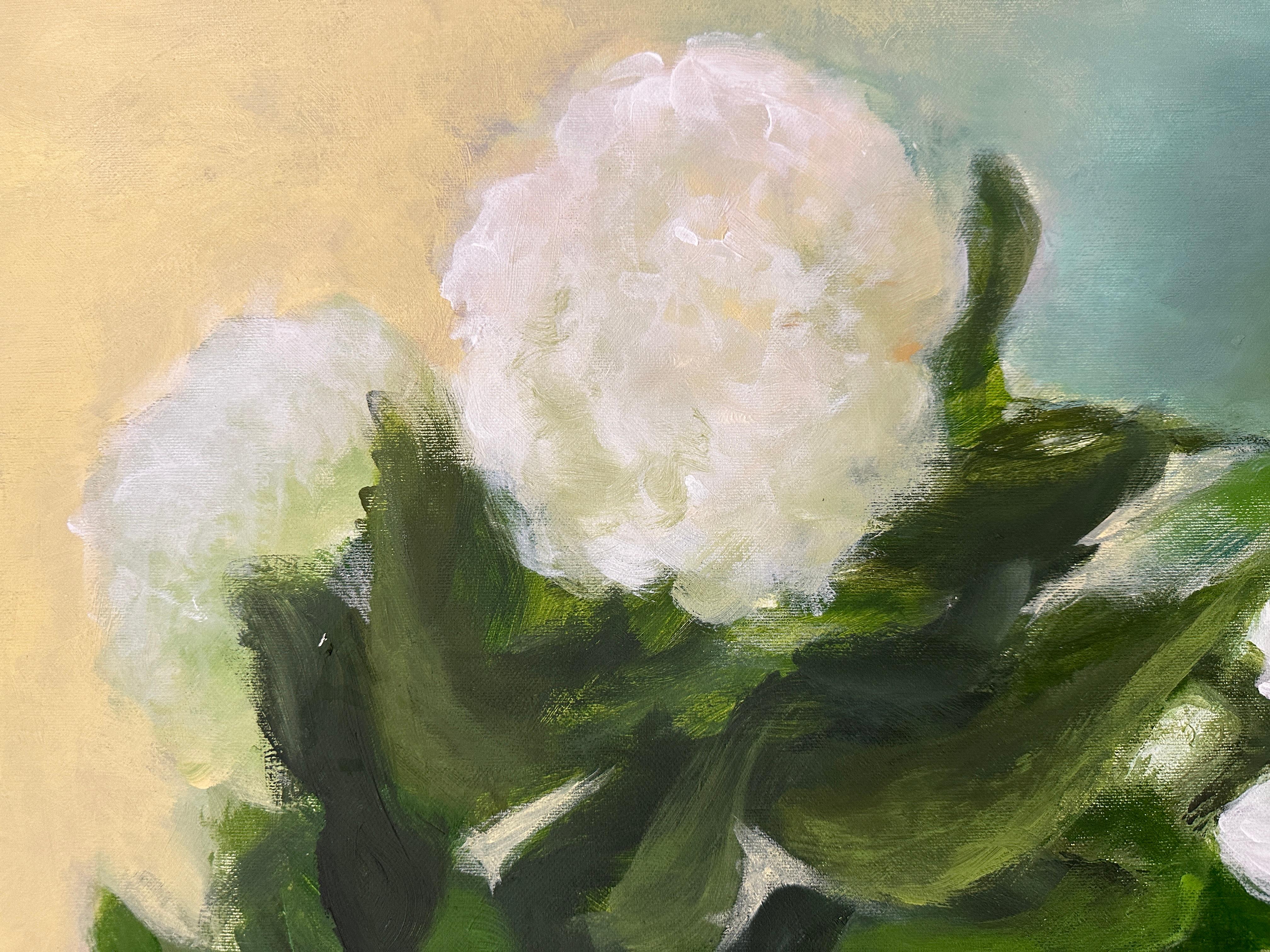 Ortensie  Quadri originali floreali - Painting di Iryna Bondar