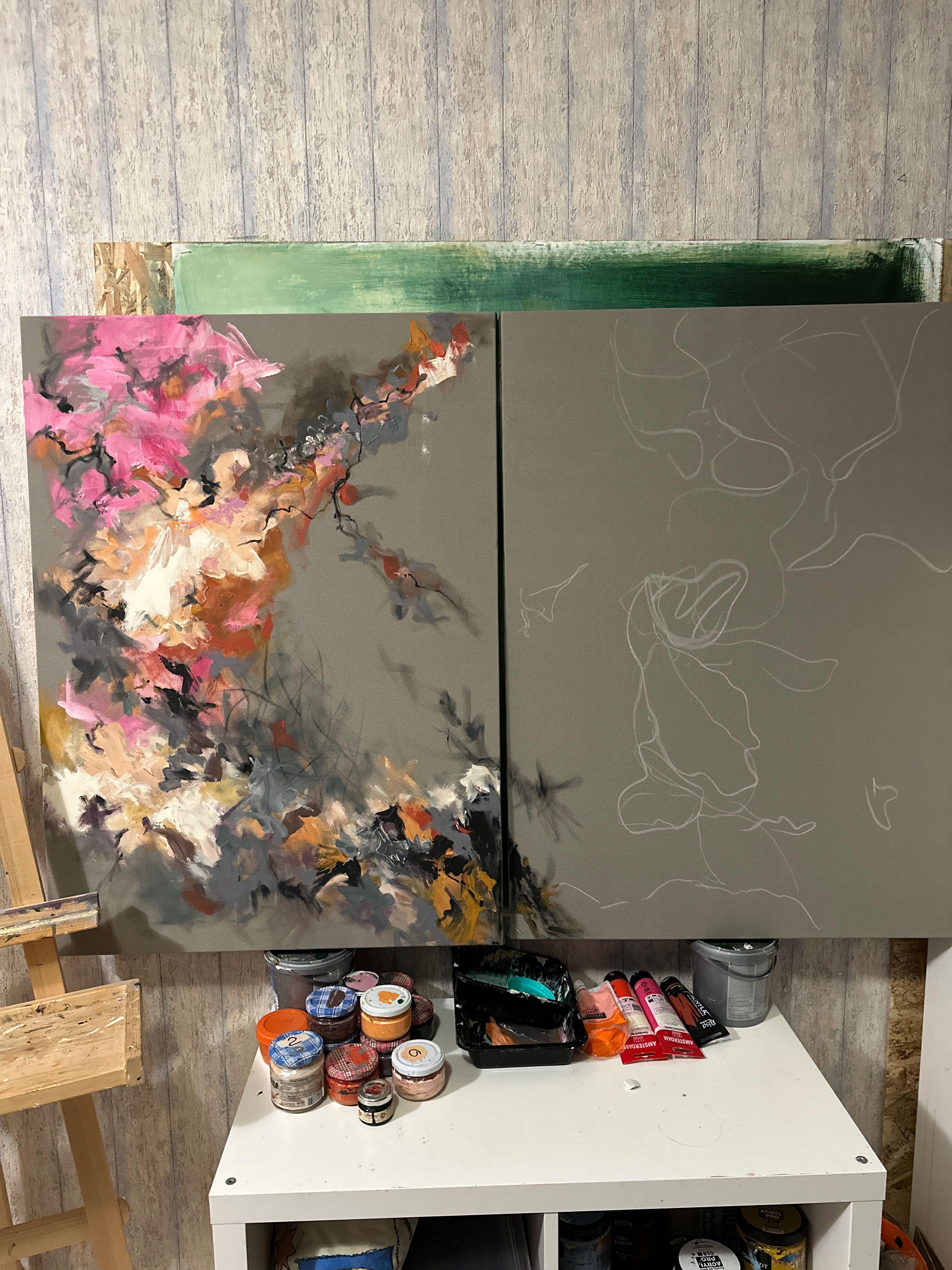 Immersion - Painting by Iryna Bondar