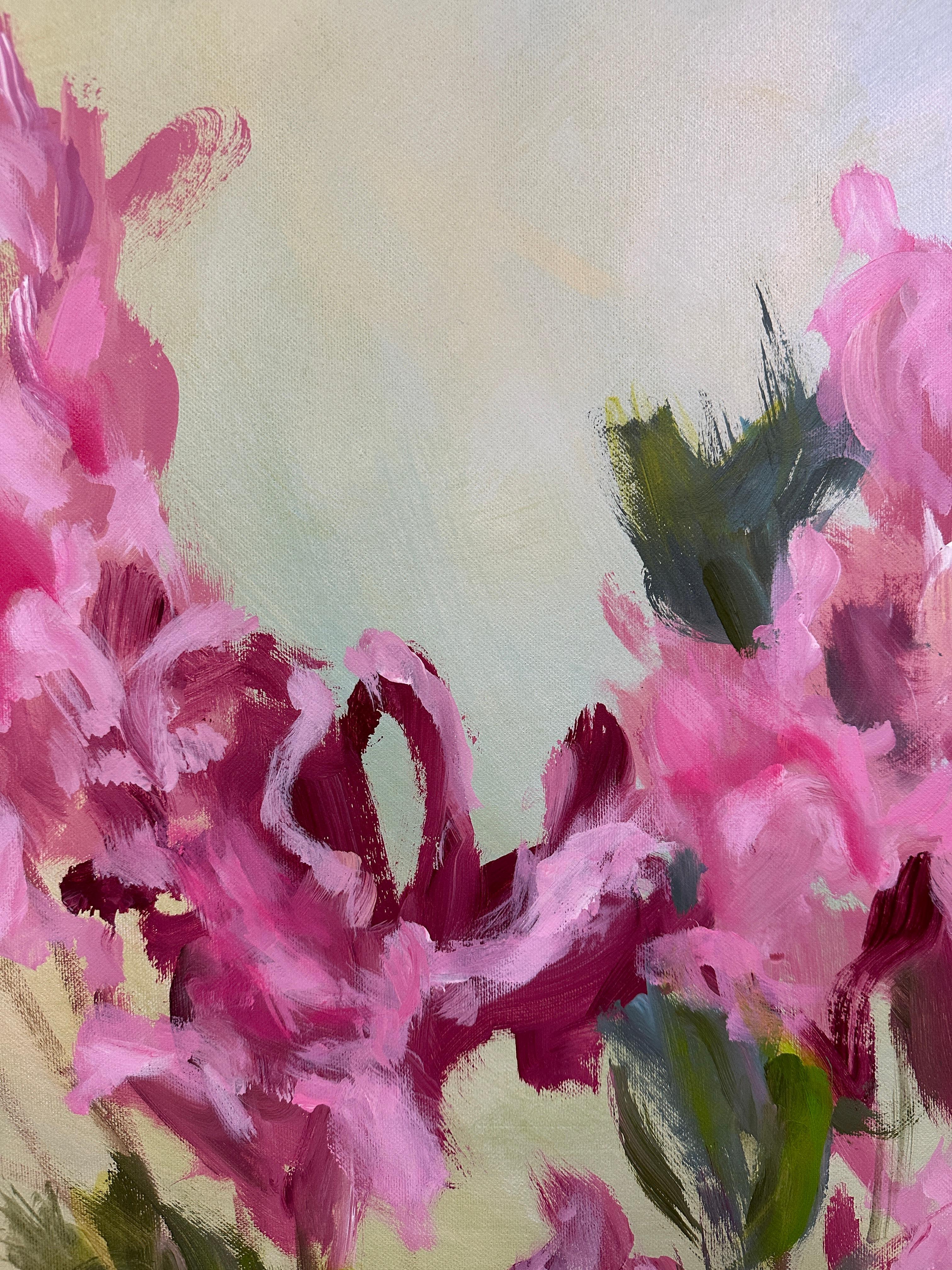 Iris   Peintures florales originales - Painting de Iryna Bondar