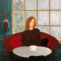 Retrato moderno "Capuchino doble"