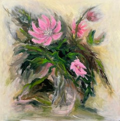 Primroses. Floral  Original paintings