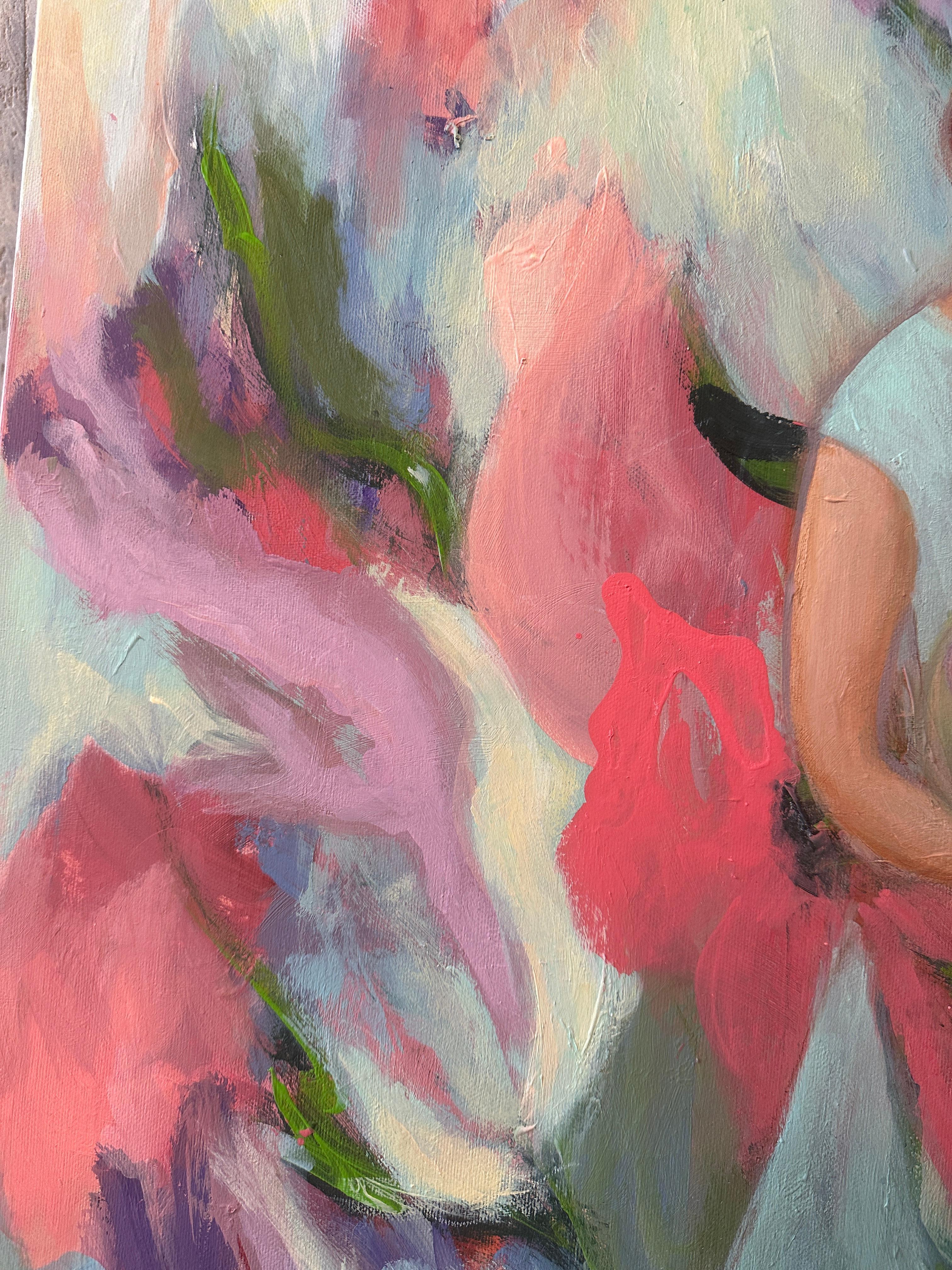 In “Memories. The Garden of Childhood”, I sought to capture a state of soul — a quiet return to one’s younger self, filled with wonder, tenderness, and gratitude. The mother and child are not merely figures, but symbols of love and a way of
