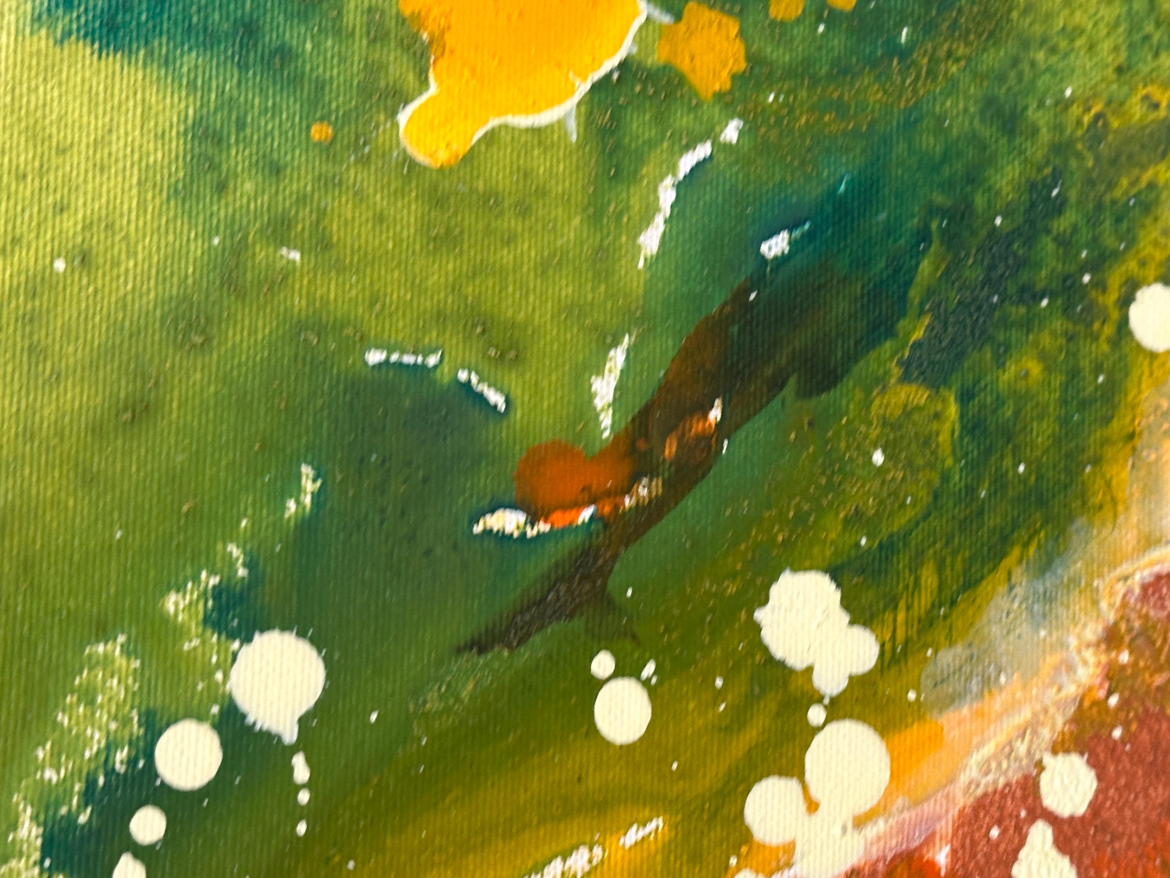 Riconciliazione degli elementi - Painting Astratto di Iryna Bondar