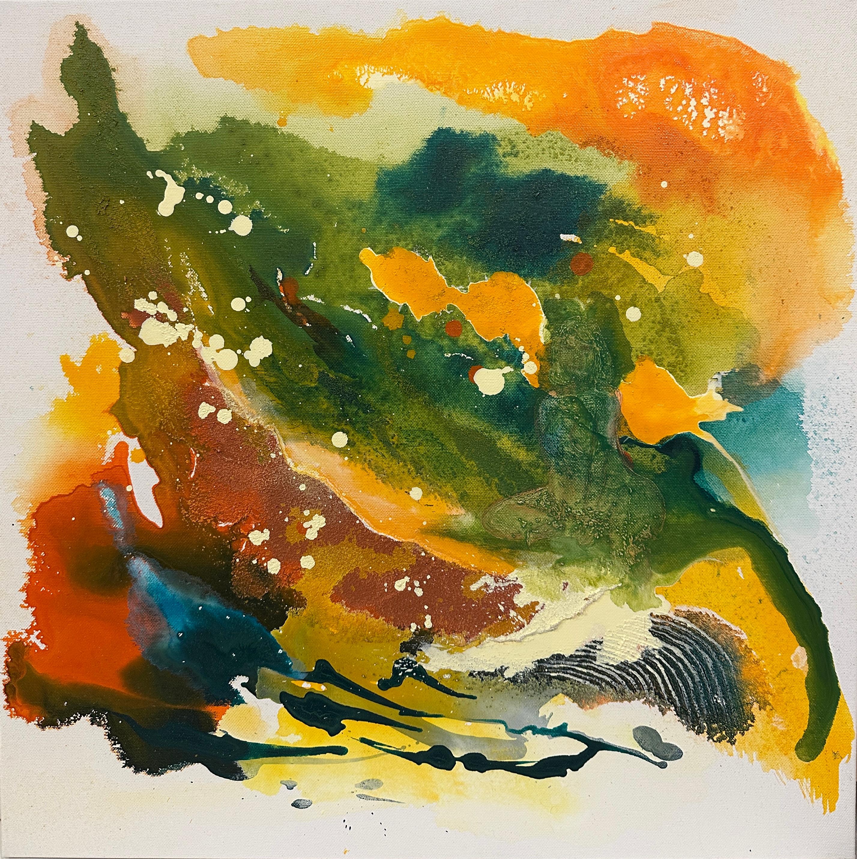 Abstract Painting di Iryna Bondar - Riconciliazione degli elementi
