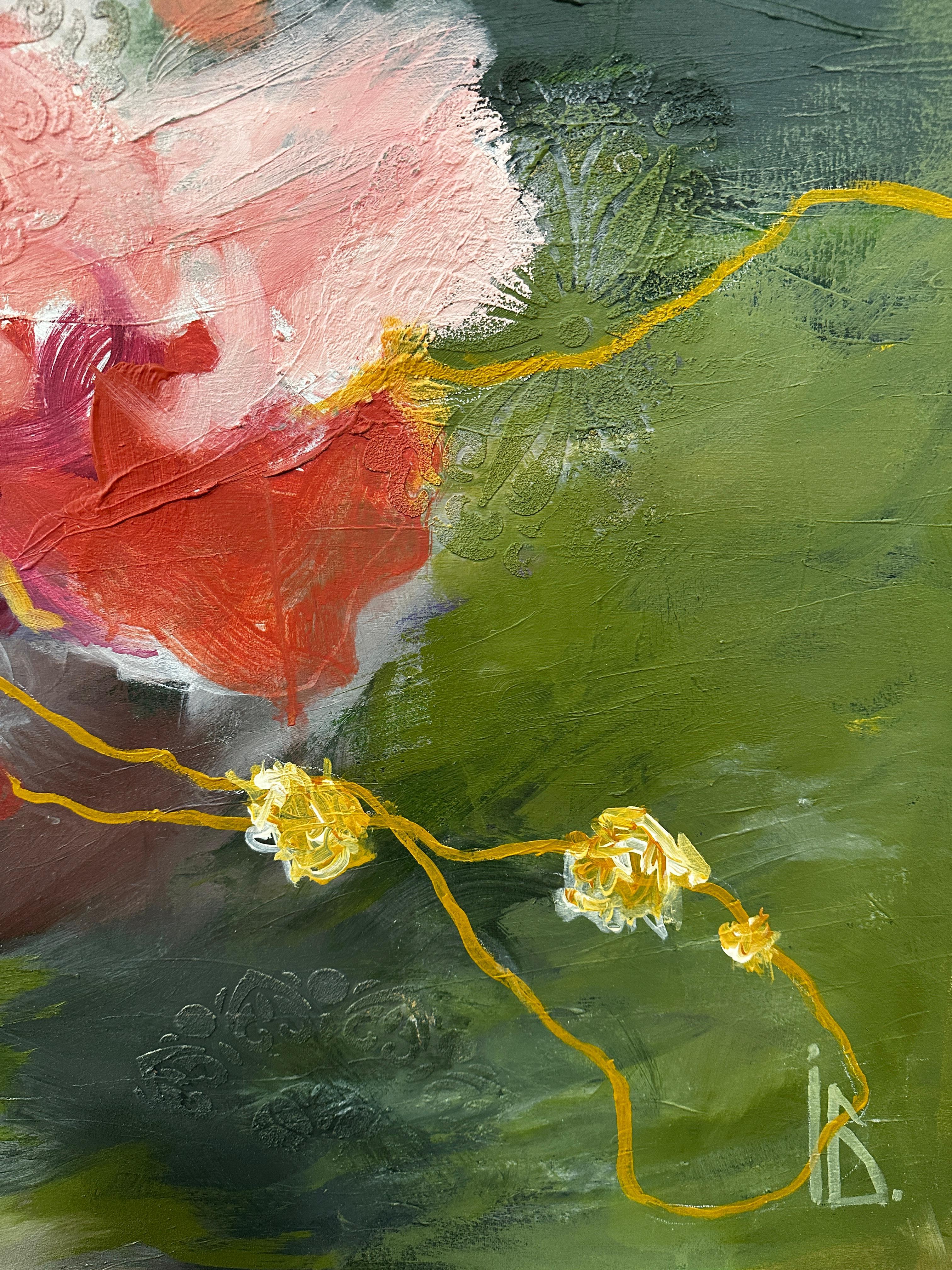 Leicht blumig – Painting von Iryna Bondar