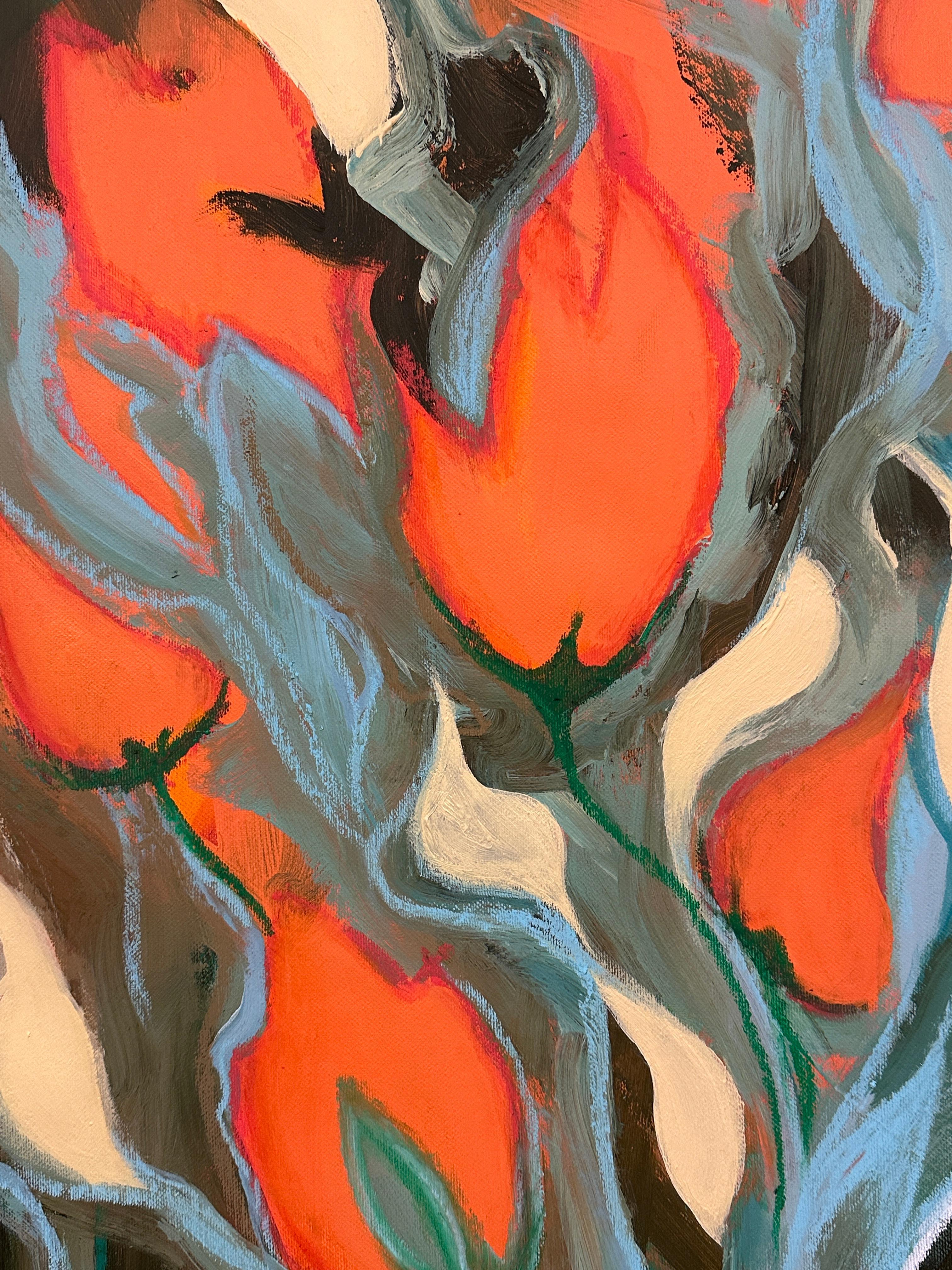 Canción de la Tierra. La energía. - Painting de Iryna Bondar