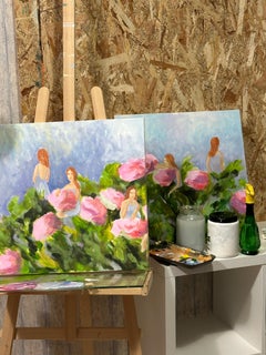 Subpersonalities. Diptych   . Original painting