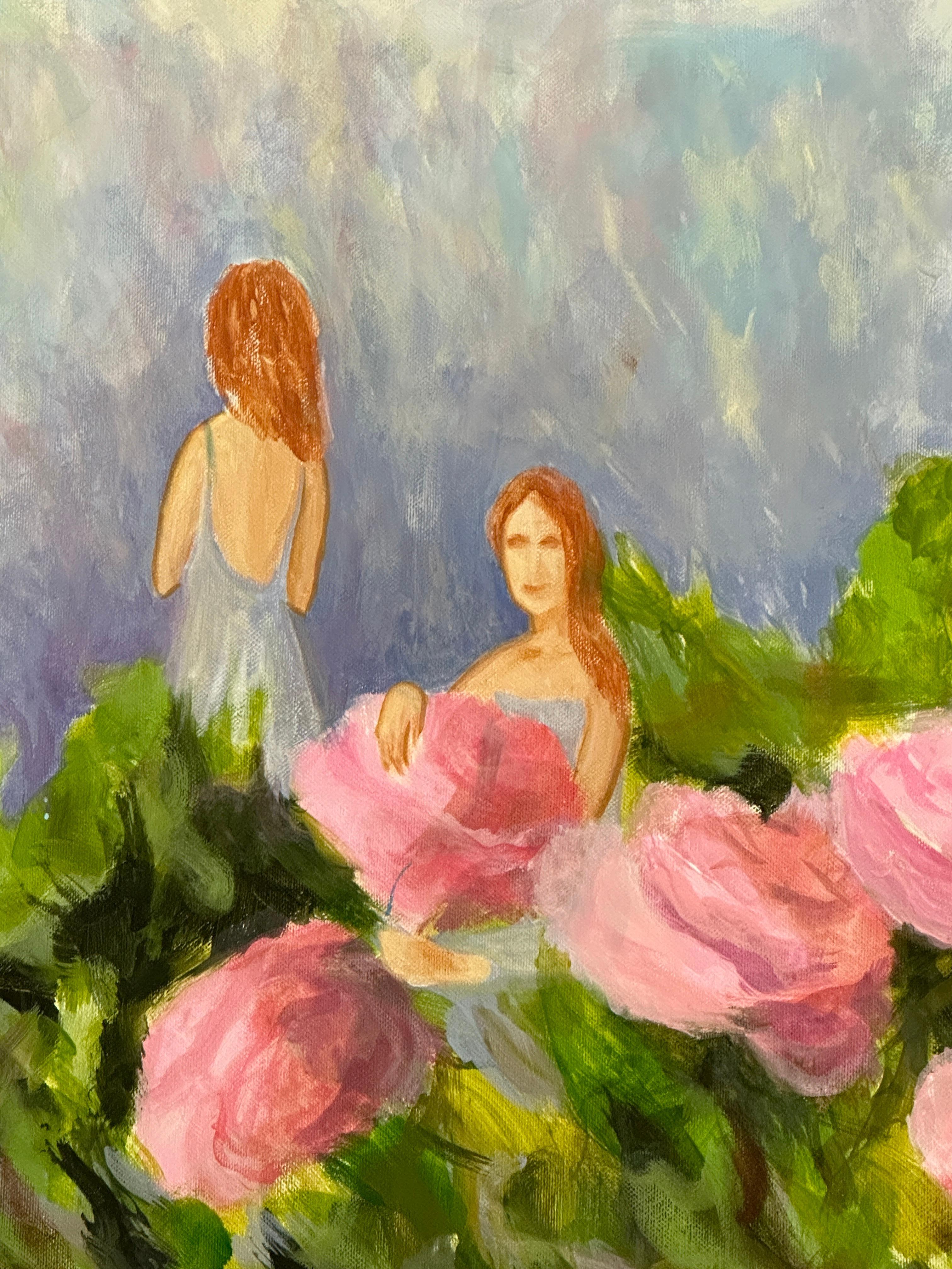 Jeder Mensch ist ein Garten von Teilpersönlichkeiten, in dem einige hell wie blühende Rosen leuchten, während andere sich im Schatten verstecken und auf ihren Moment warten. Dieses Bild wurde durch ein Gedicht über Selbstliebe inspiriert. Es