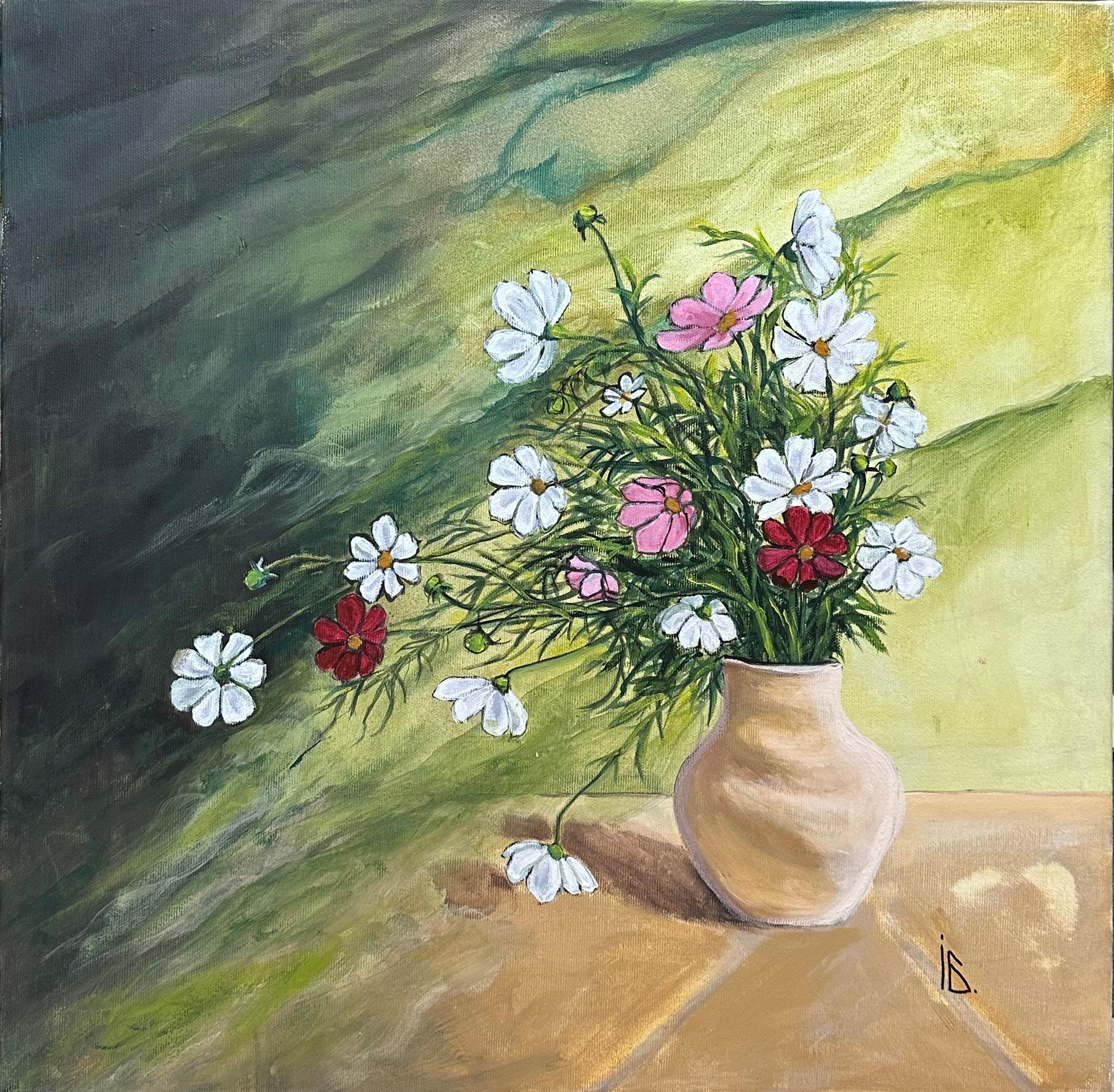 Iryna Bondar Abstract Painting - Summer Noon