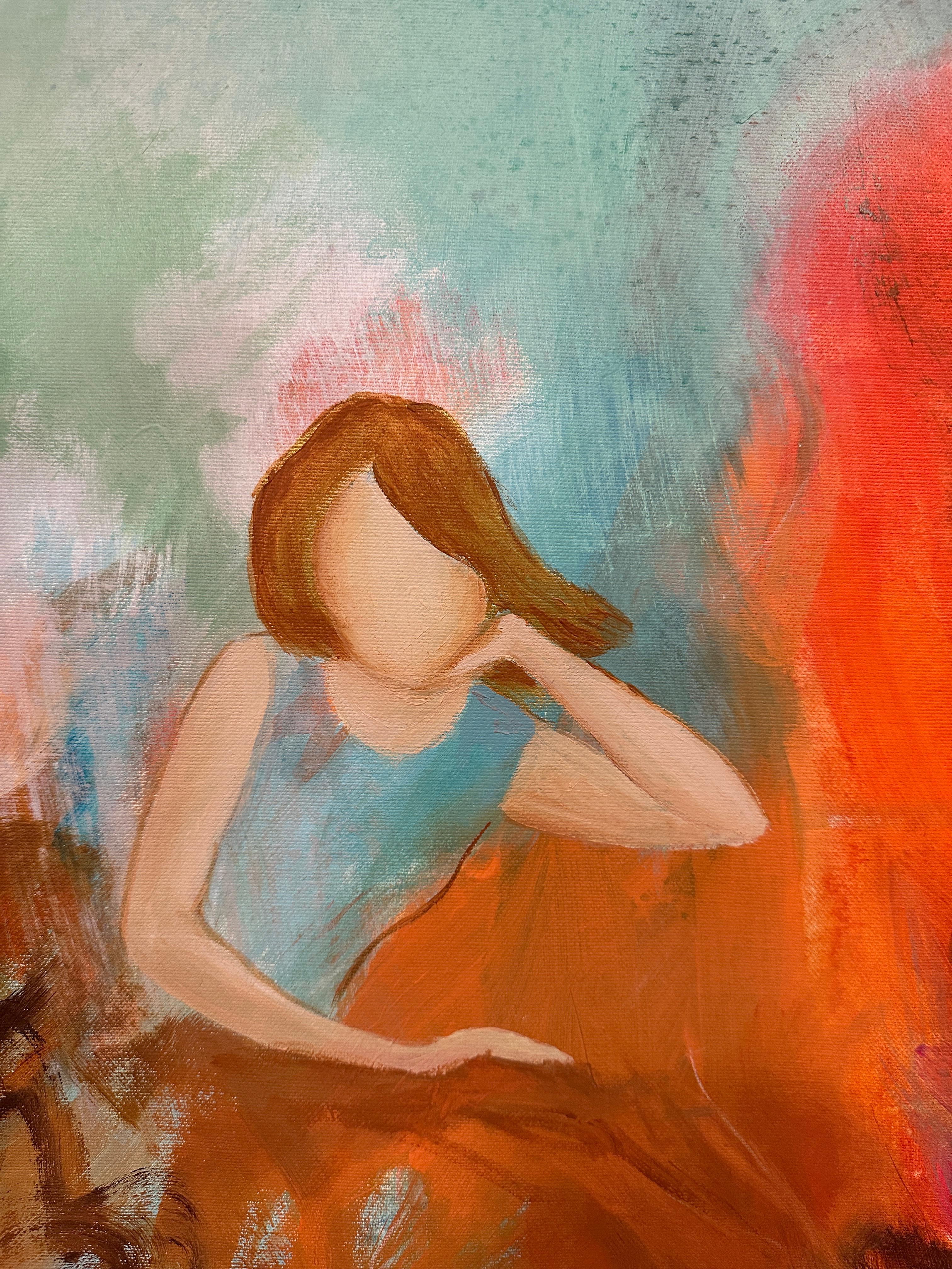 What Matters Most is Calm - Painting by Iryna Bondar