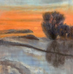 Winter Evening.   Original paintings