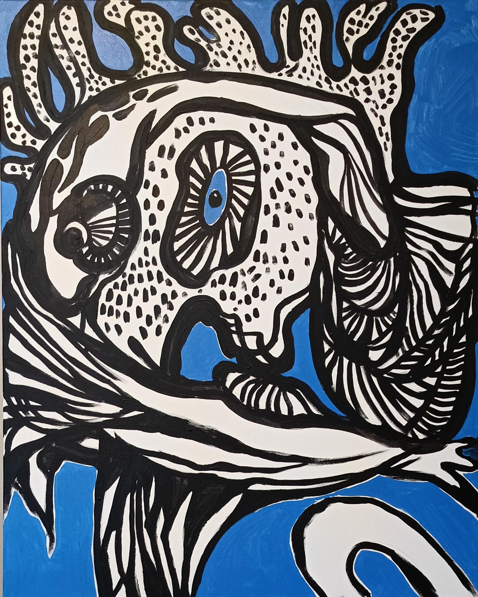 Iryna Burda Abstract Painting - I can be different
