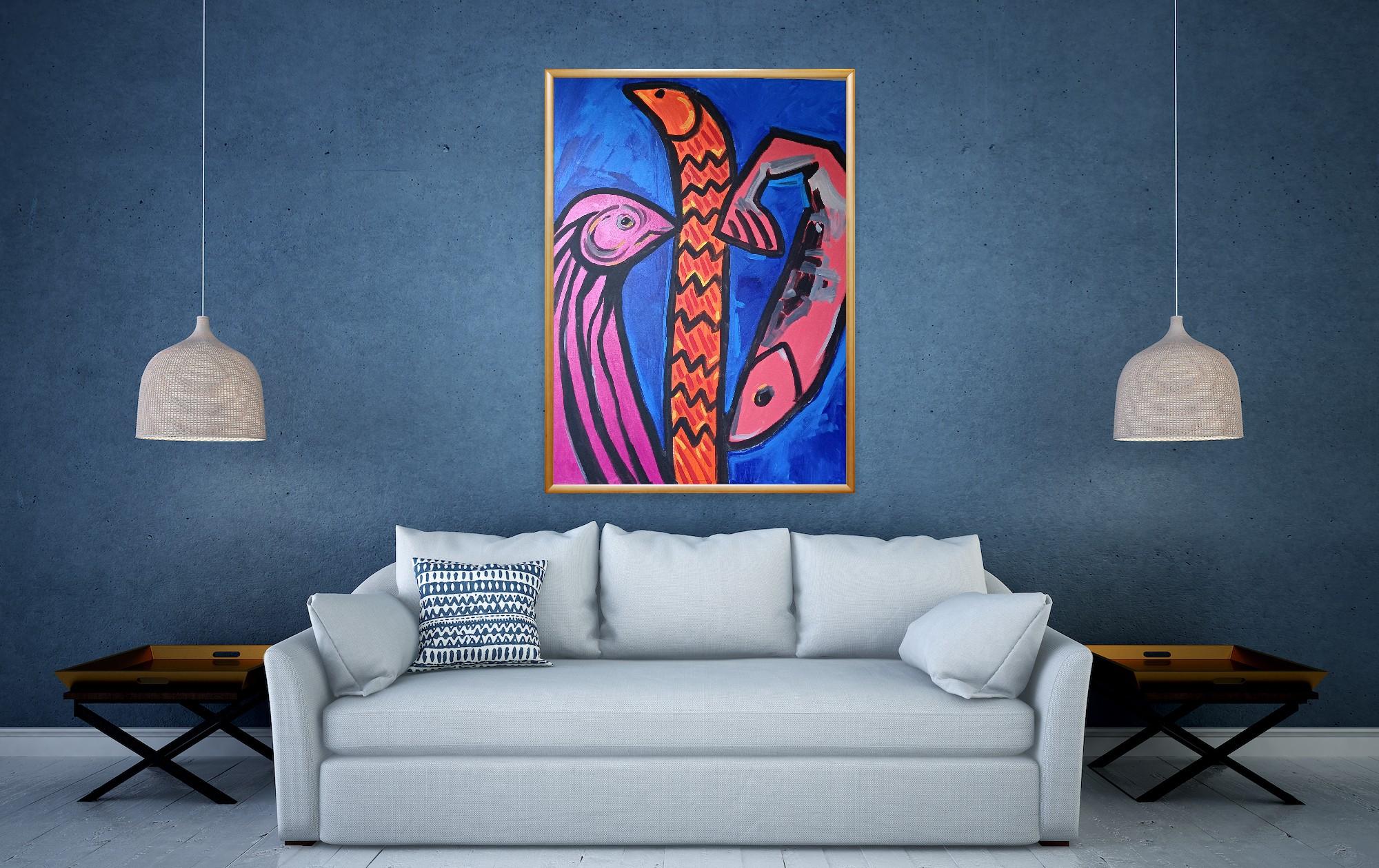 Ich will und ich werde (Abstrakt), Painting, von Iryna Burda