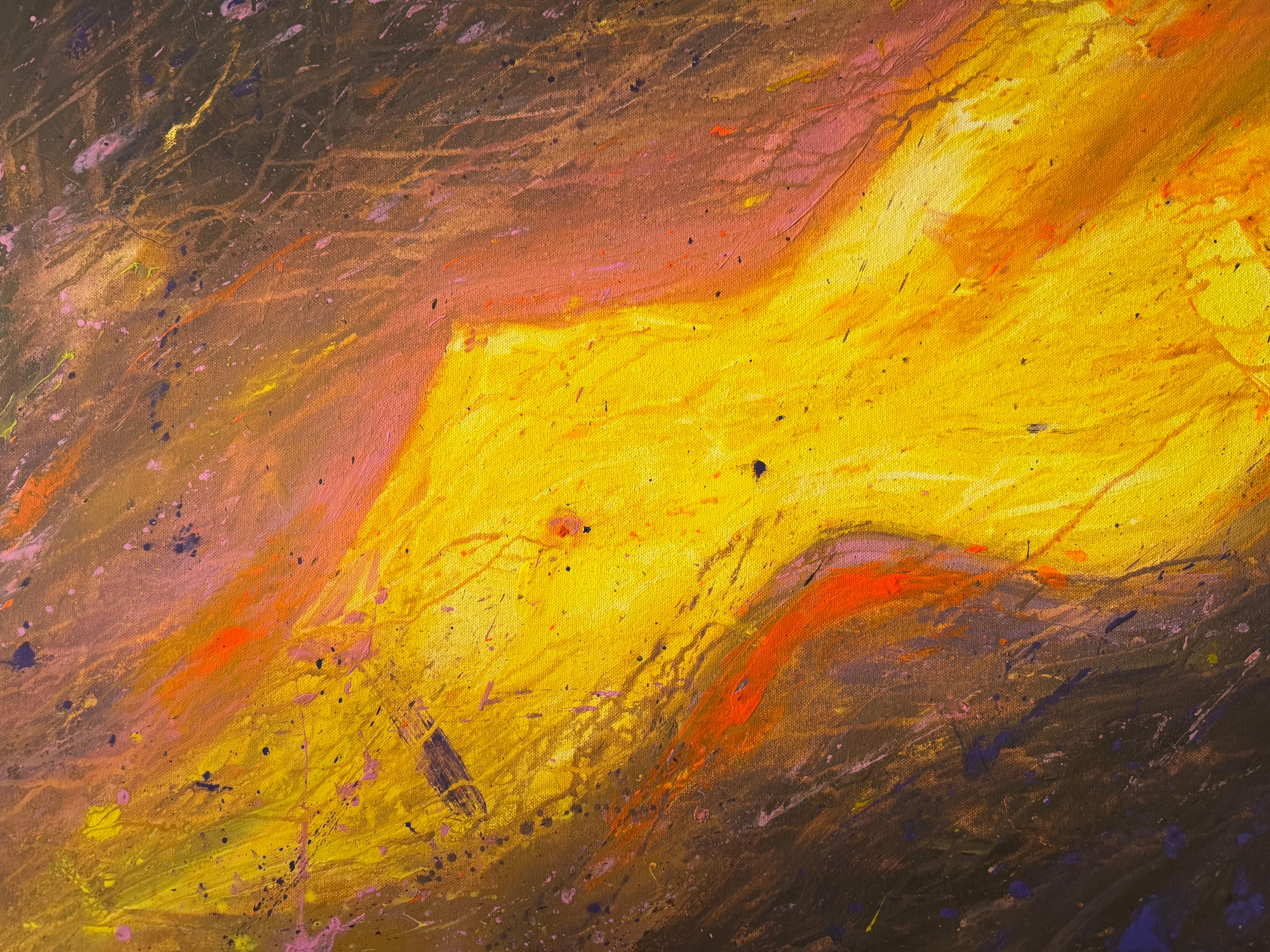Figurative Painting de Iryna Iskra - "Amor a mí misma"