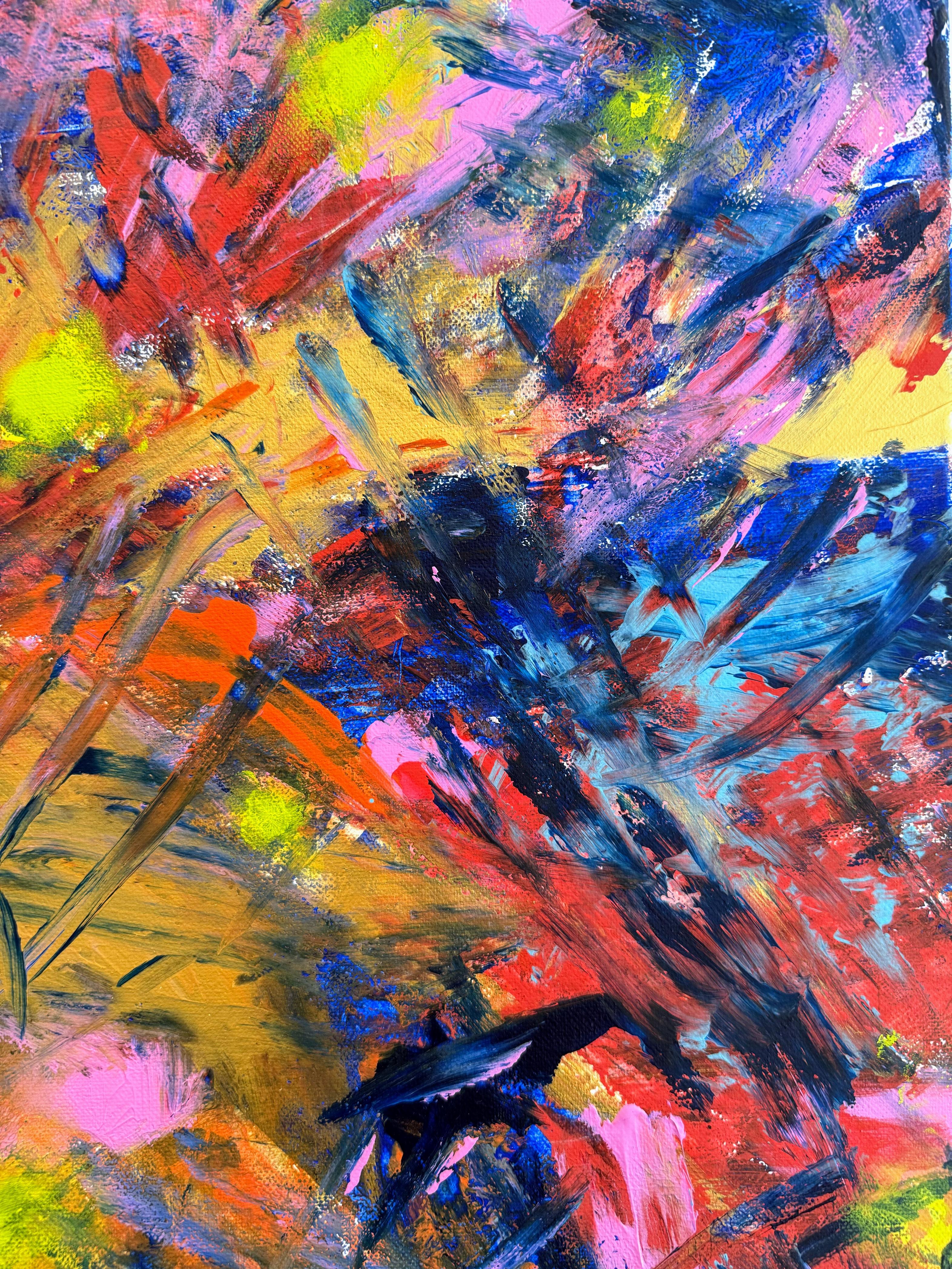 La peinture a été inspirée par l'exploration de sa propre sexualité et de sa sensualité