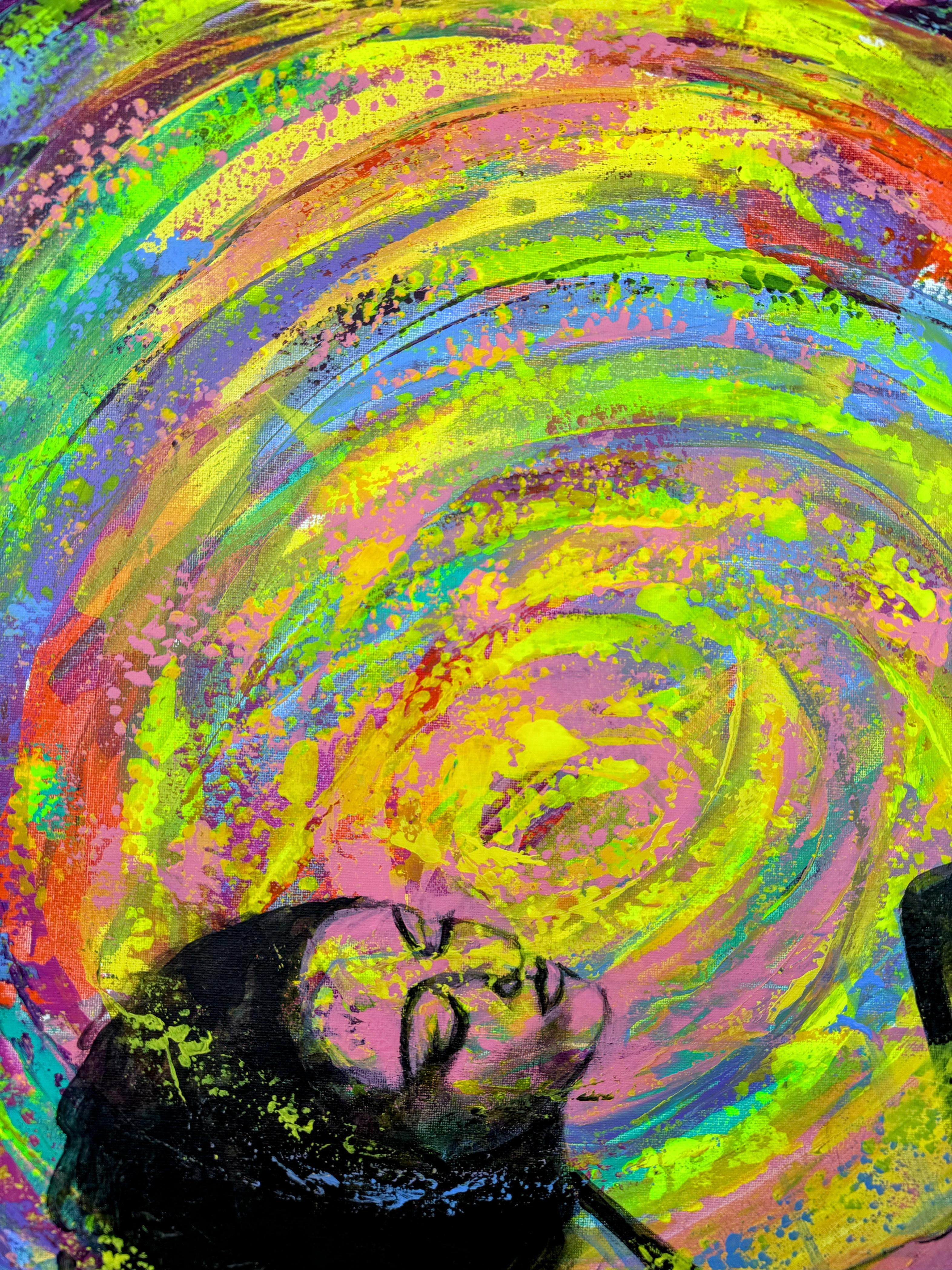 La peinture représente le sentiment de la musique