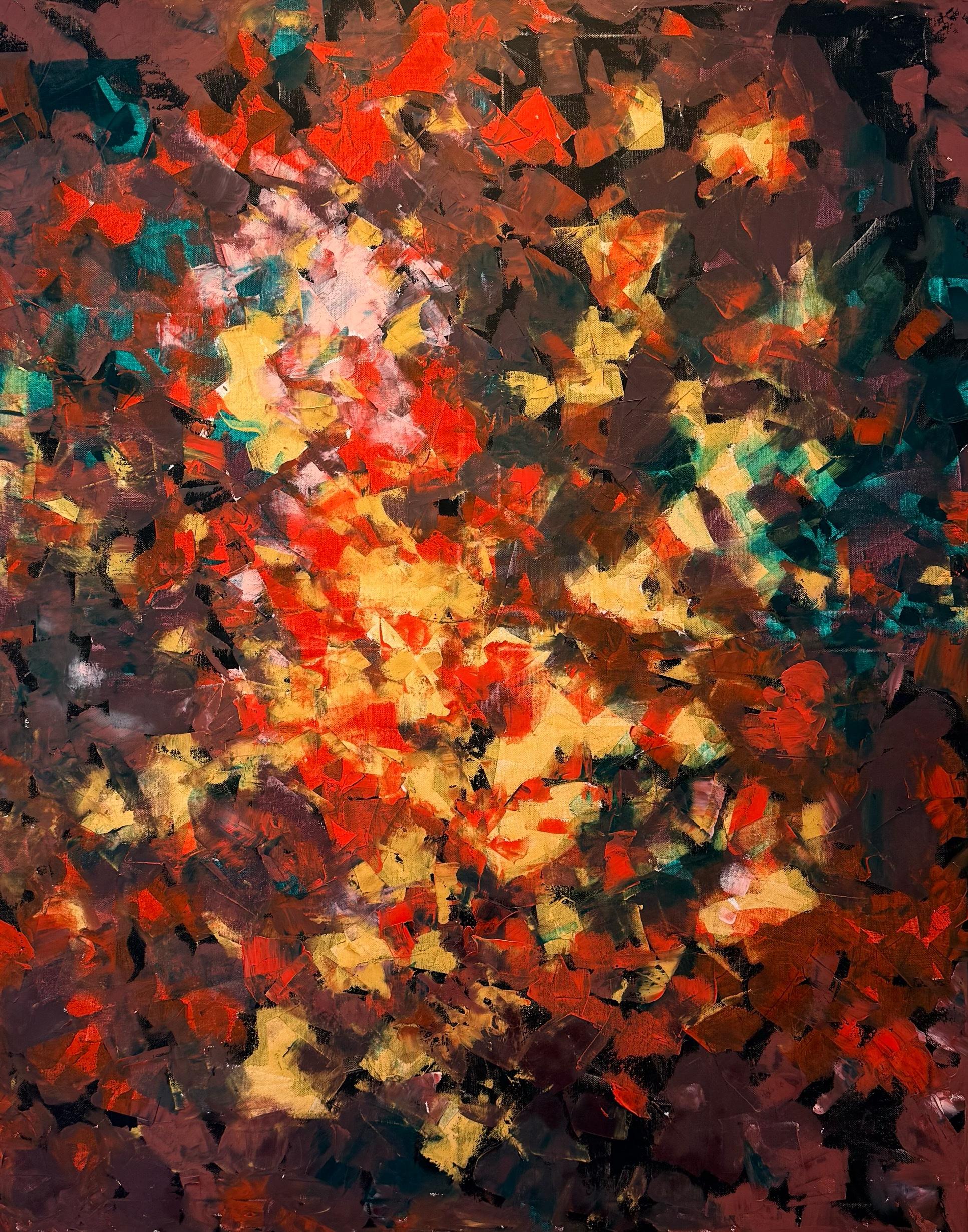 "Red and gold"