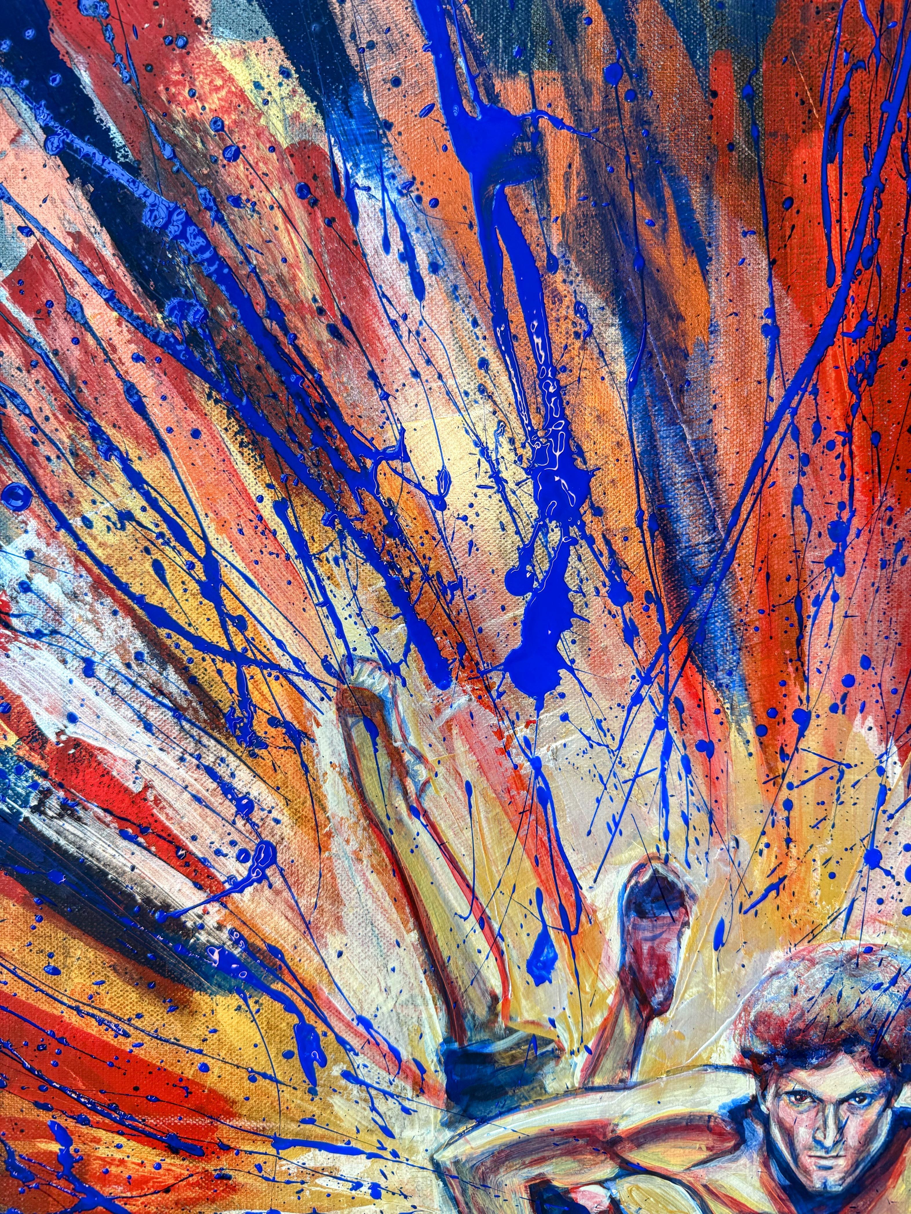 La peinture représente le sentiment de la musique