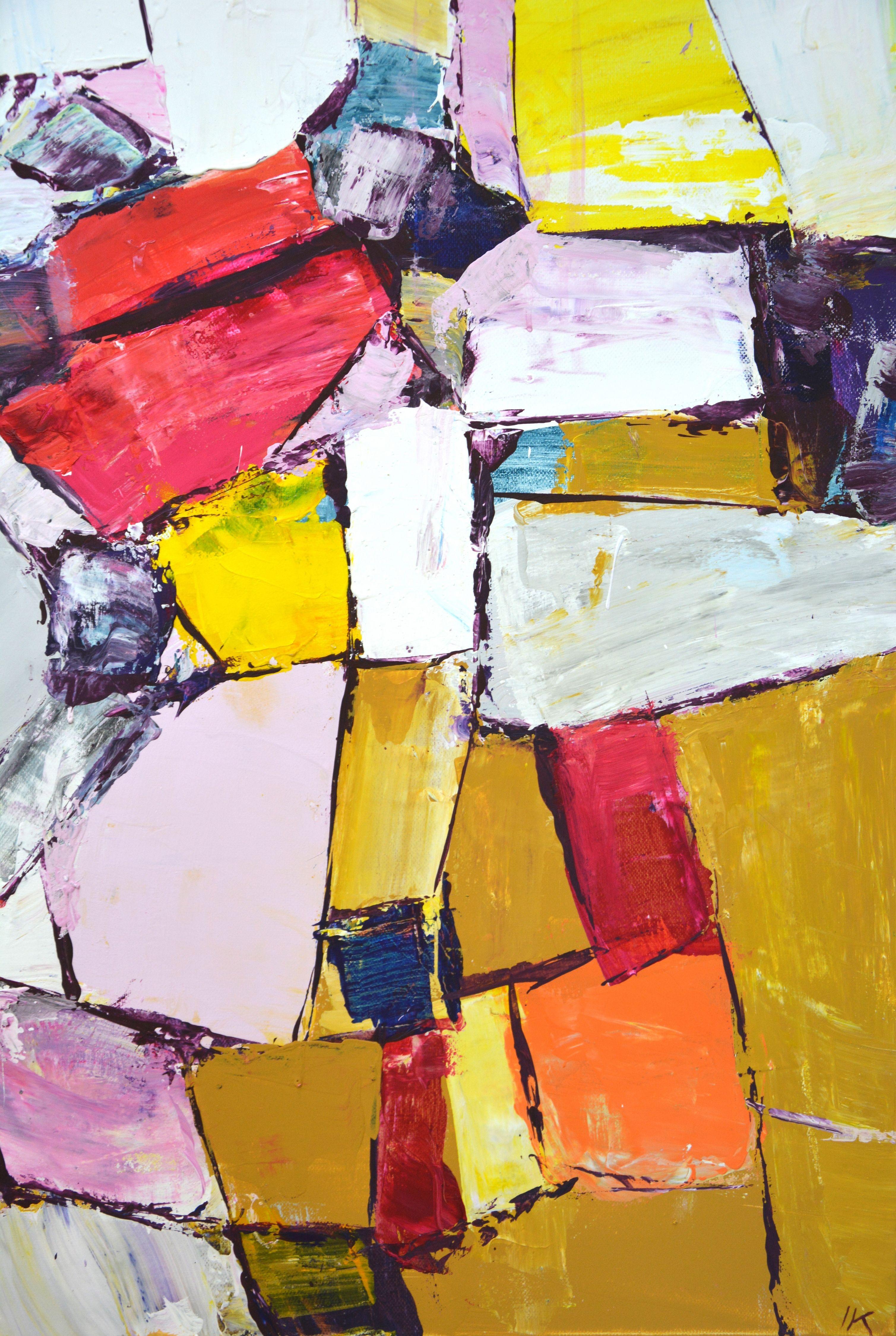 Abstraction 105., Painting, Acrylic on Canvas For Sale 1