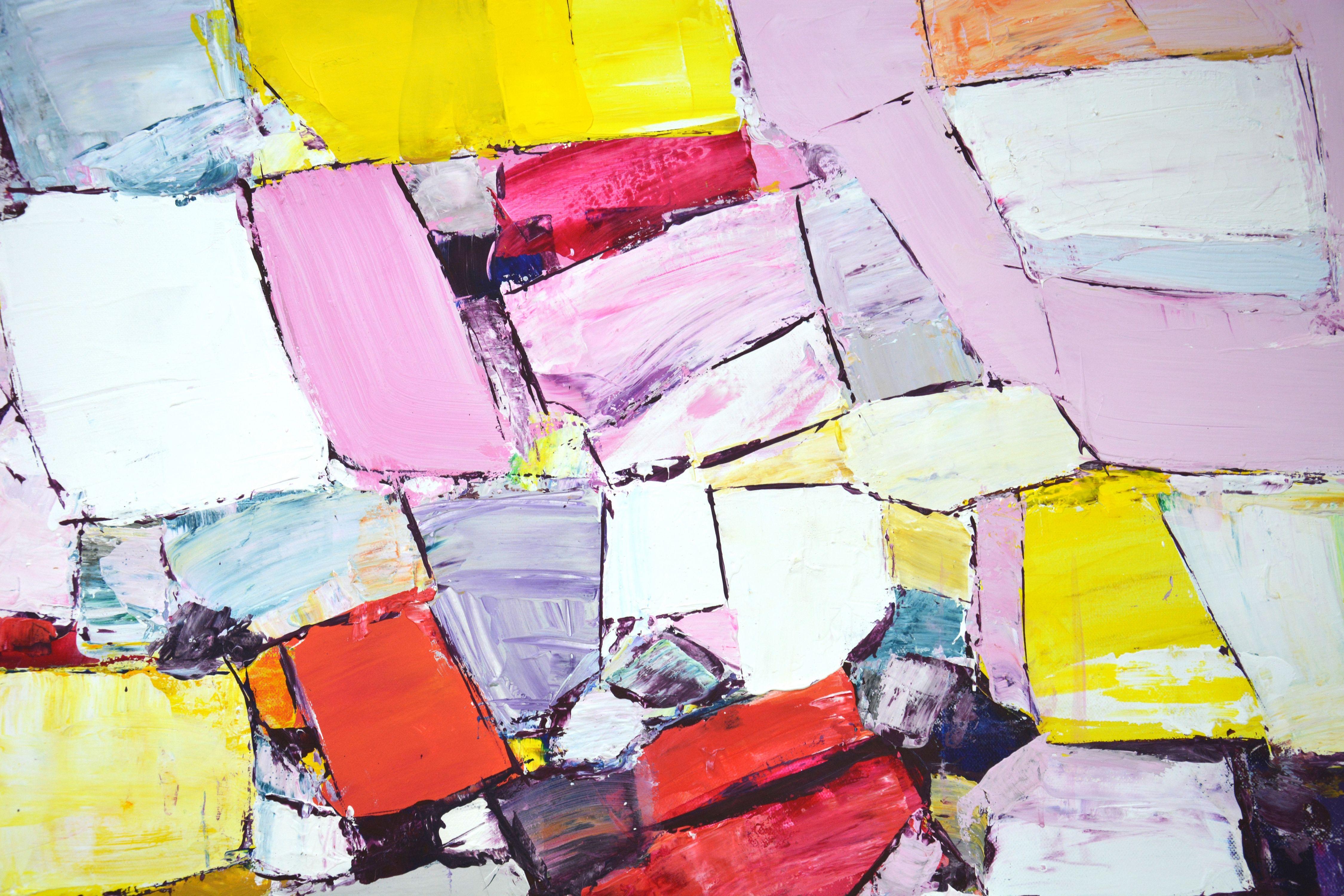 Abstraction 105., Painting, Acrylic on Canvas For Sale 2