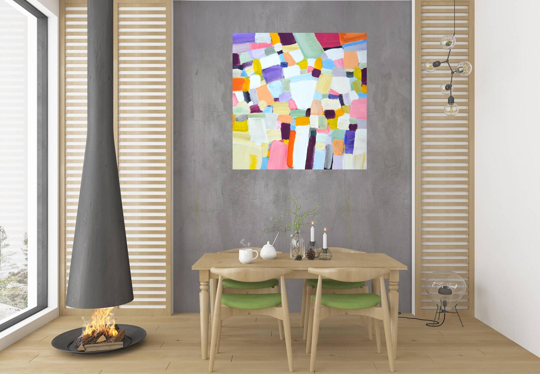 Astrazione 106. Pittura acrilica originale in vendita 6