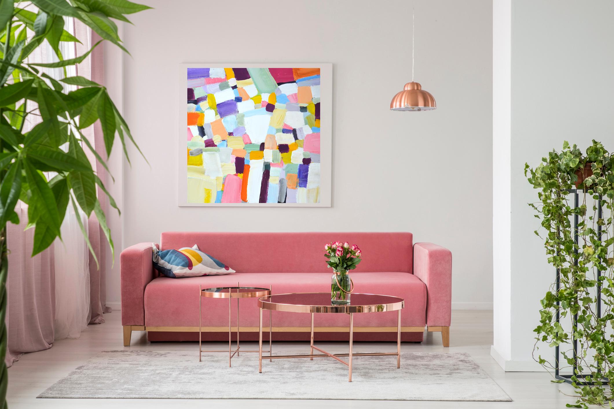 Astrazione 106. Pittura acrilica originale in vendita 4