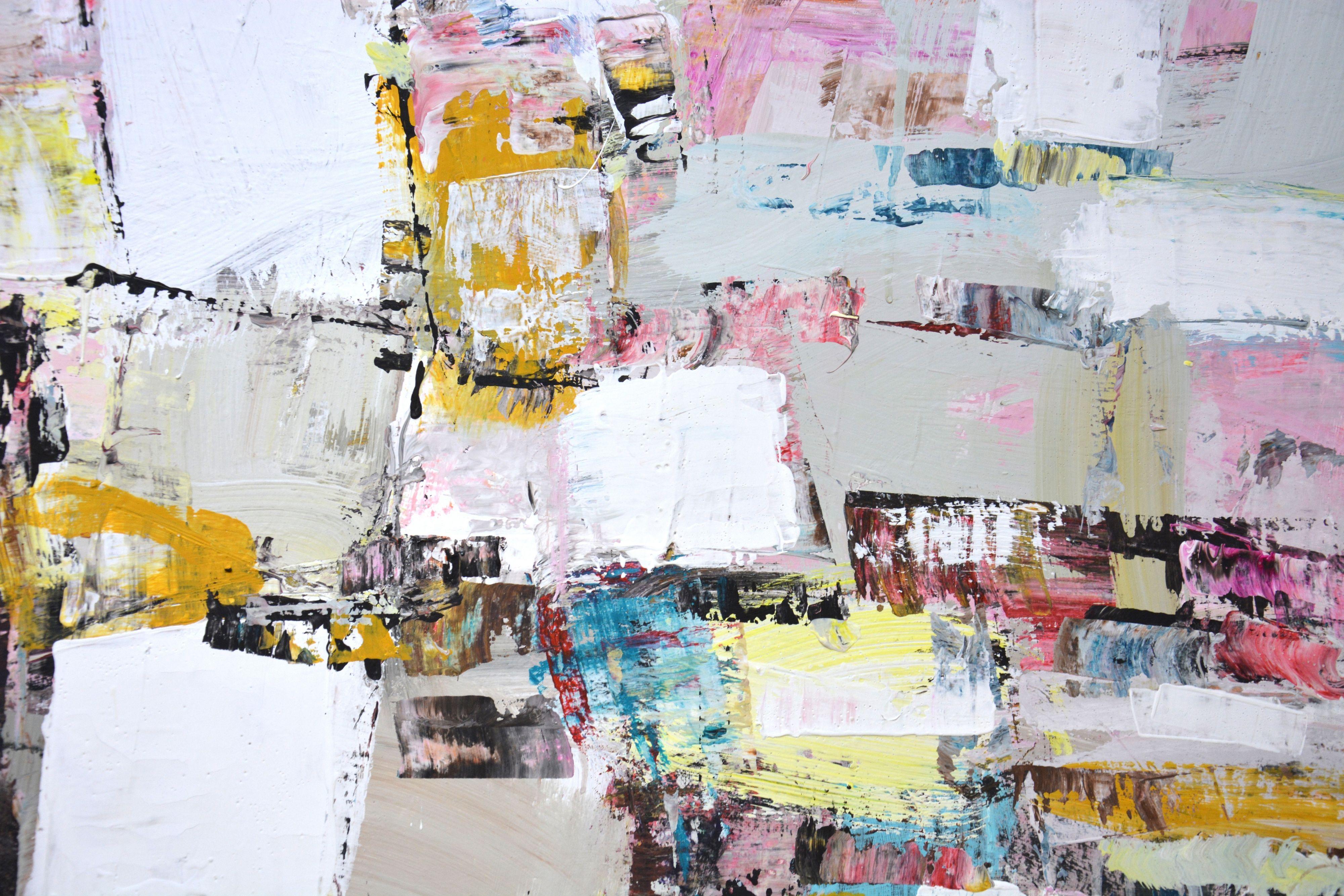 Abstraction 128, Painting, Acrylic on Canvas For Sale 1