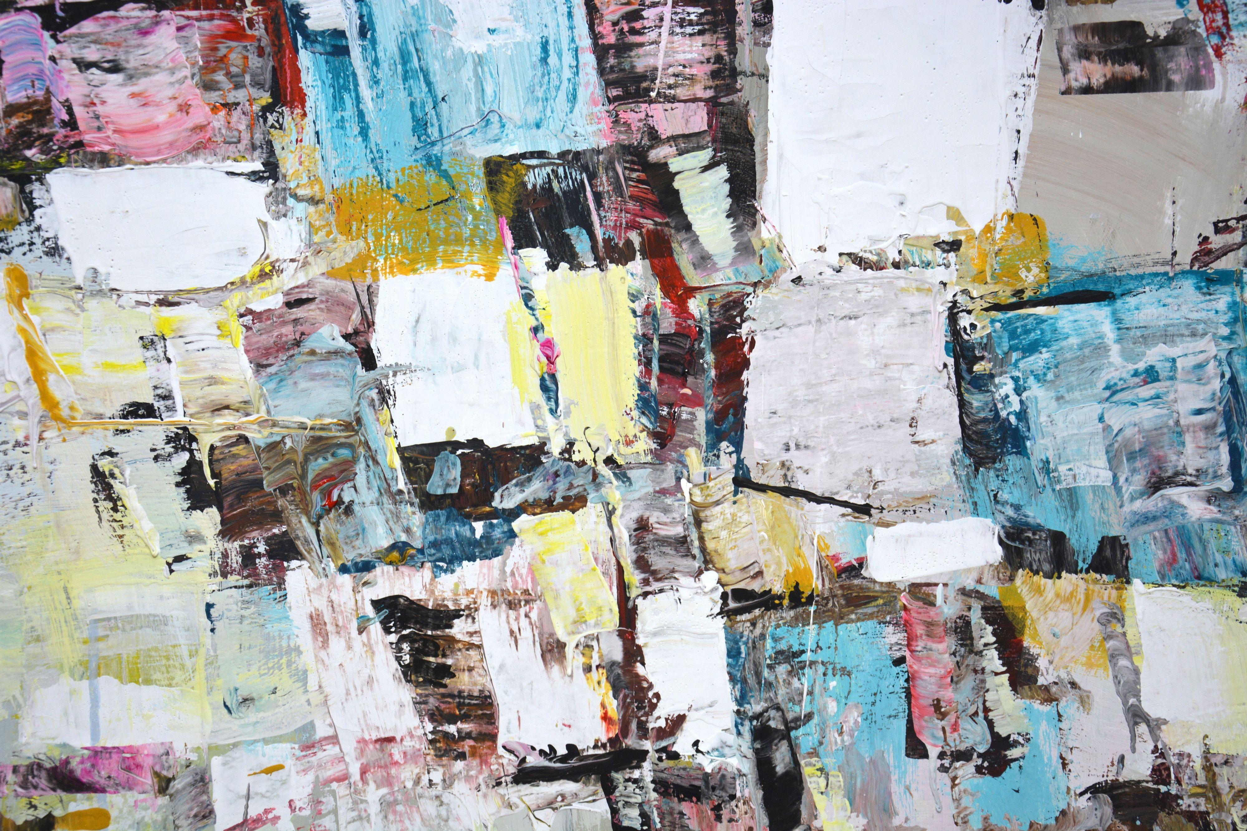 Abstraction 128, Painting, Acrylic on Canvas For Sale 2